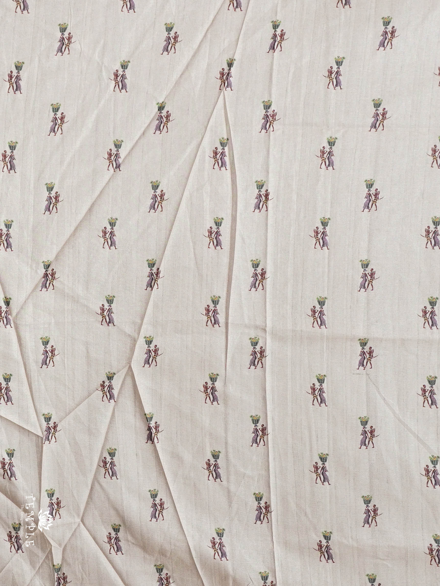 Printed Art Silk Saree | TTDS2939