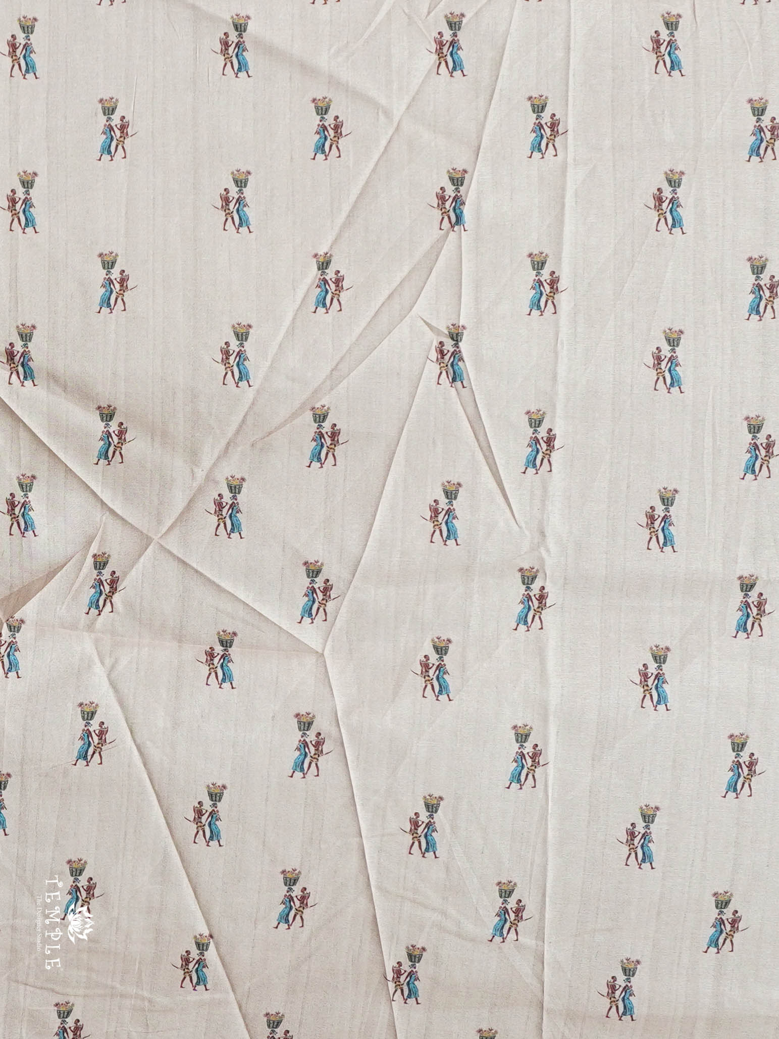 Printed Art Silk Saree | TTDS2939