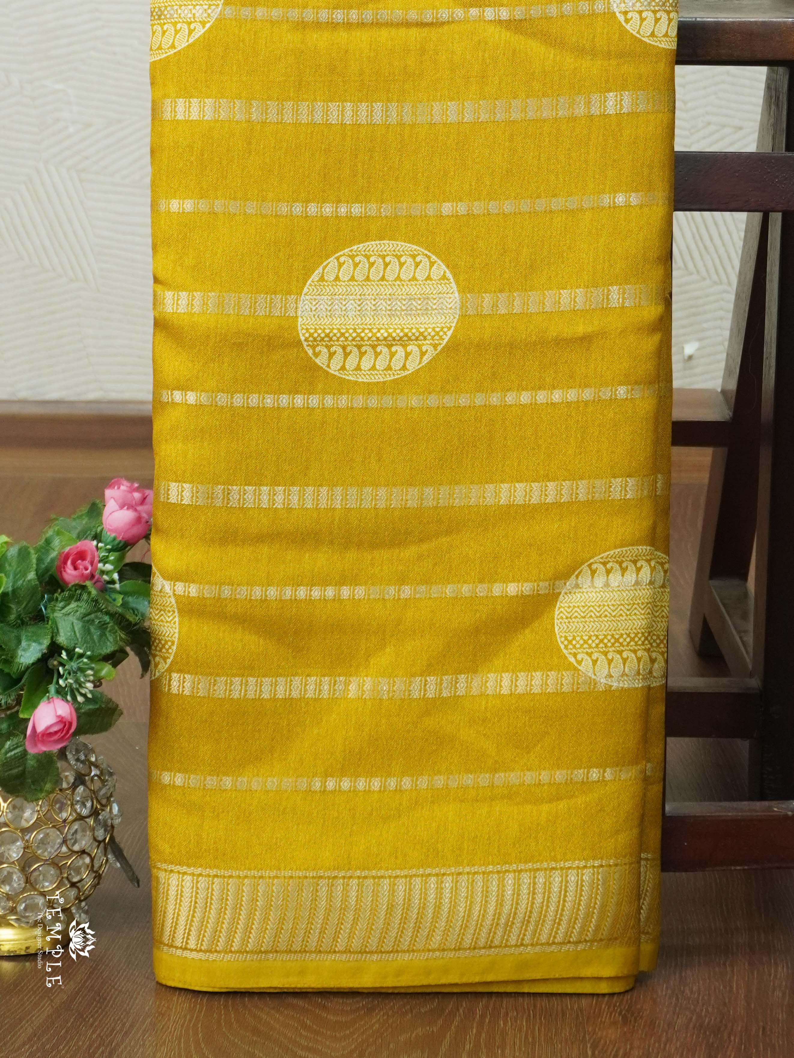Georgette Saree With Zari Border | TTDS2461