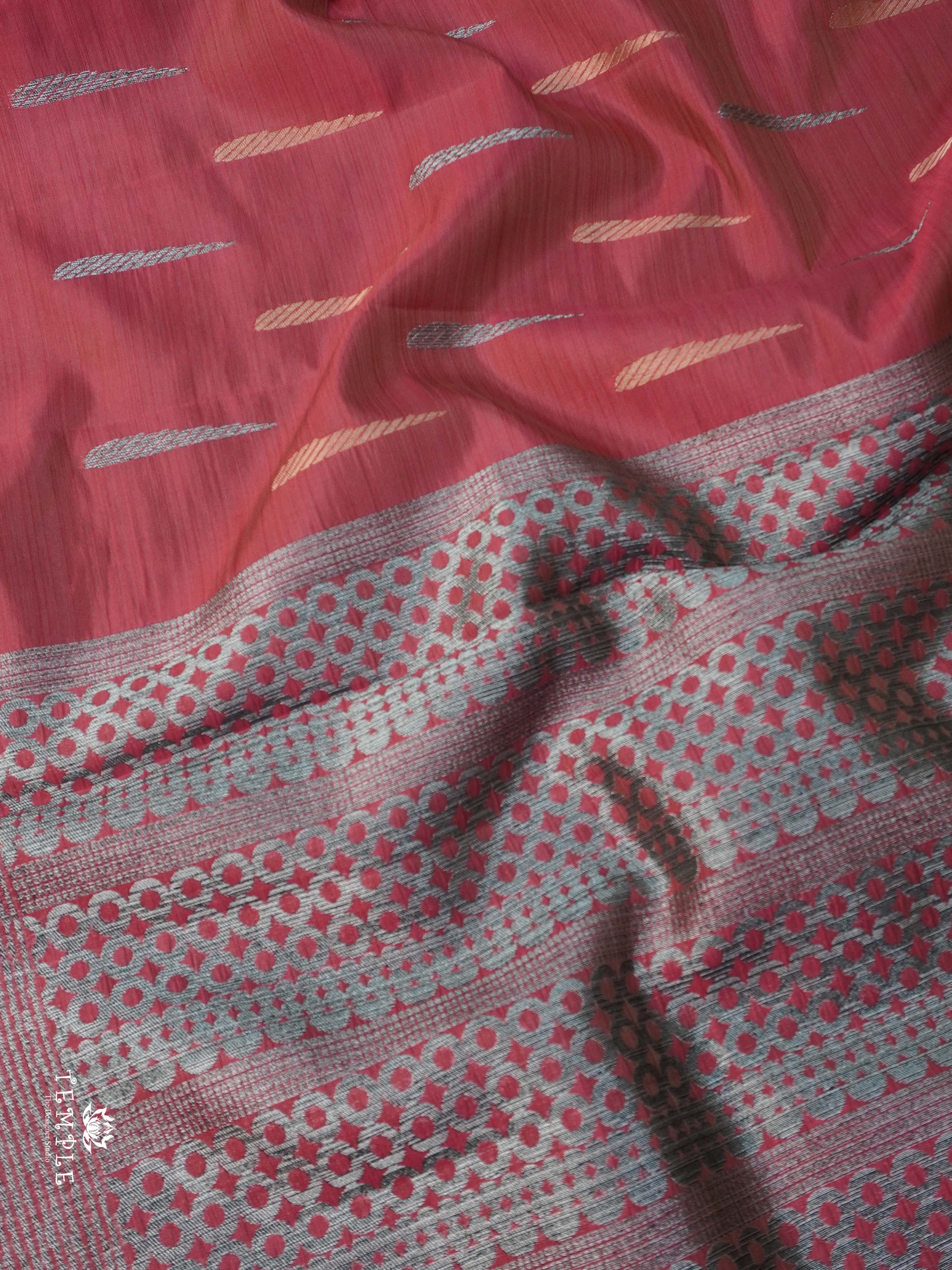 Semi Tussar Silk Saree | TTDS1953