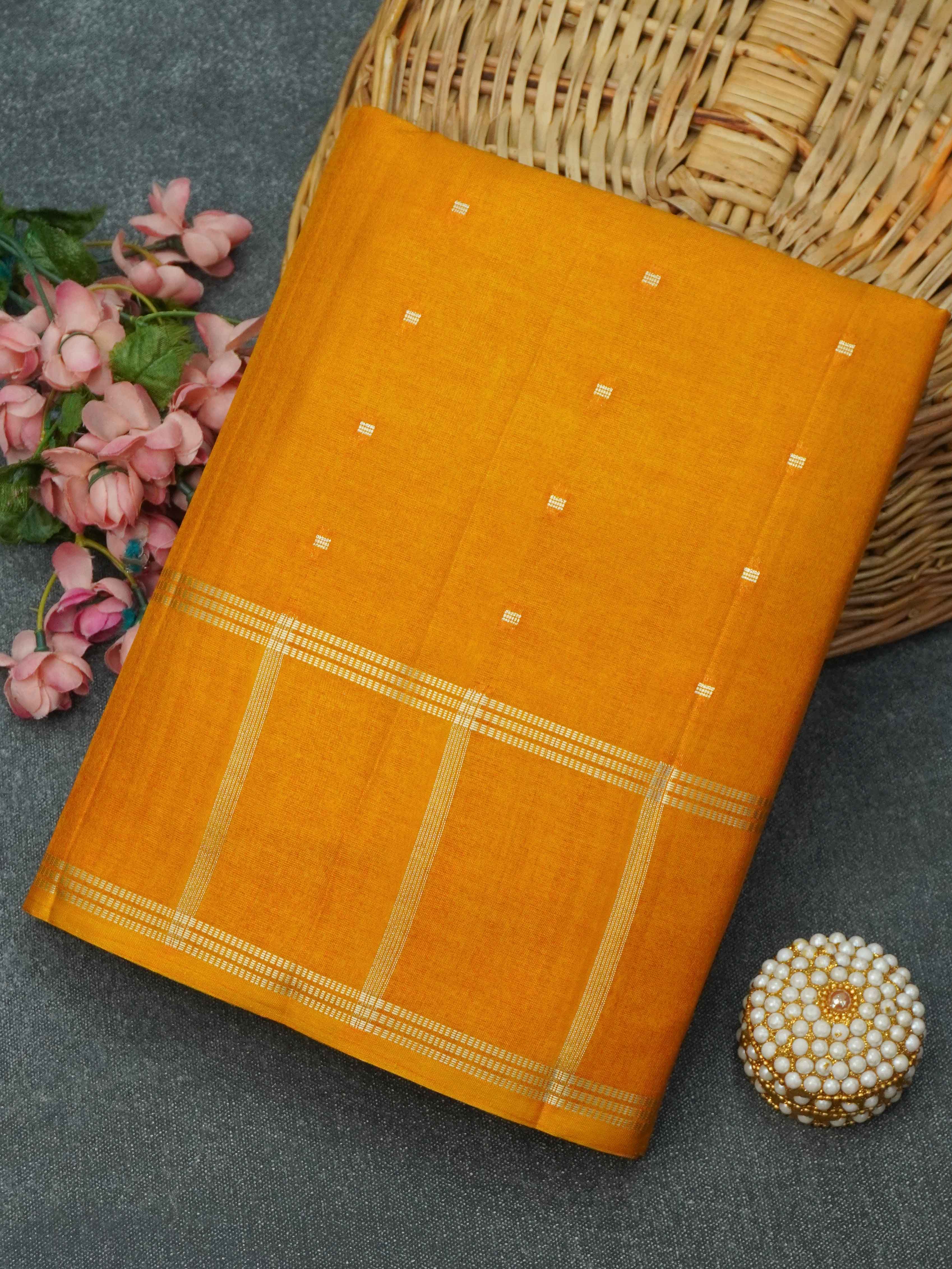 Handloom Matka Silk Saree | TTDS3375