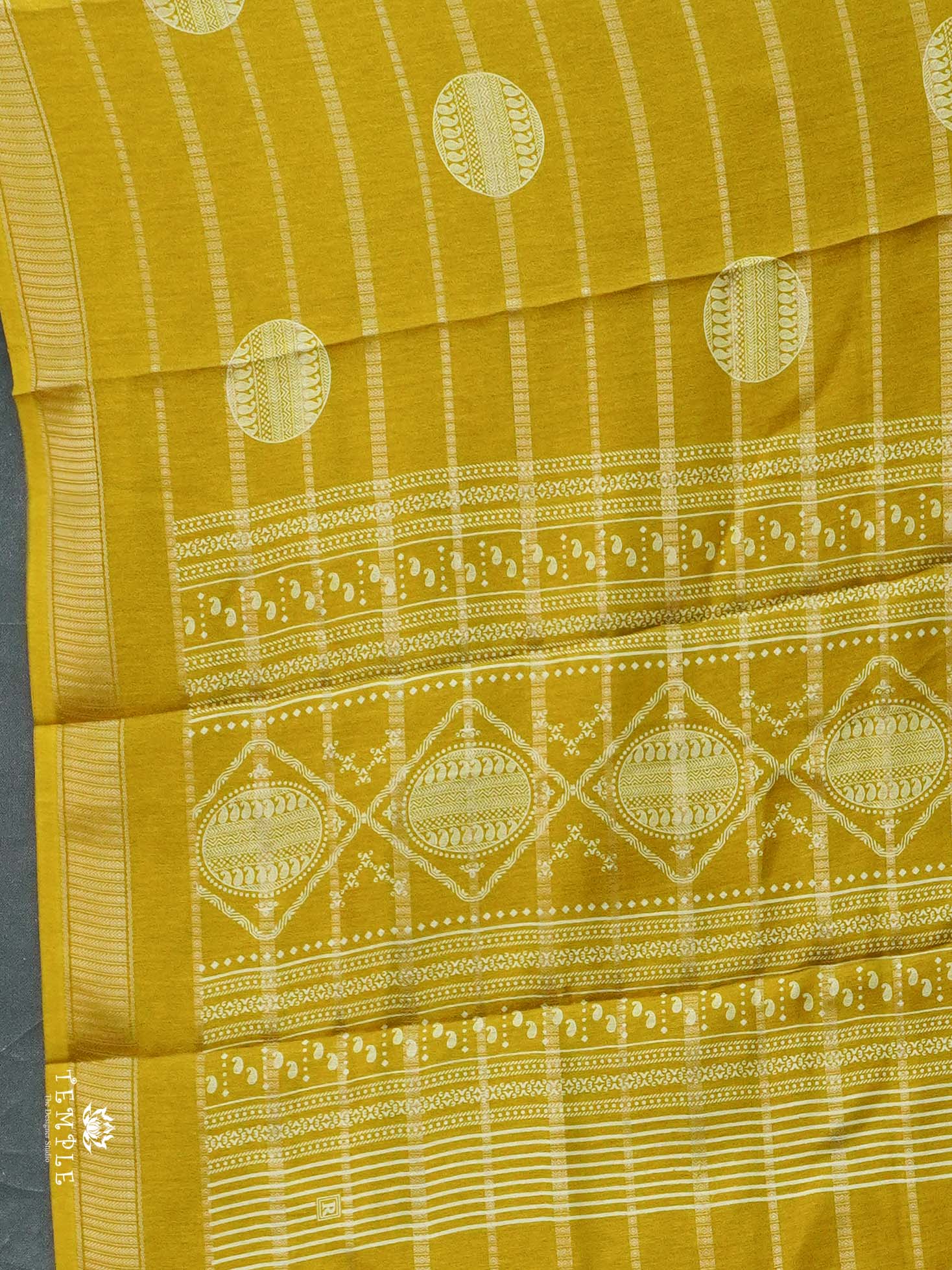 Georgette Saree With Zari Border | TTDS2461
