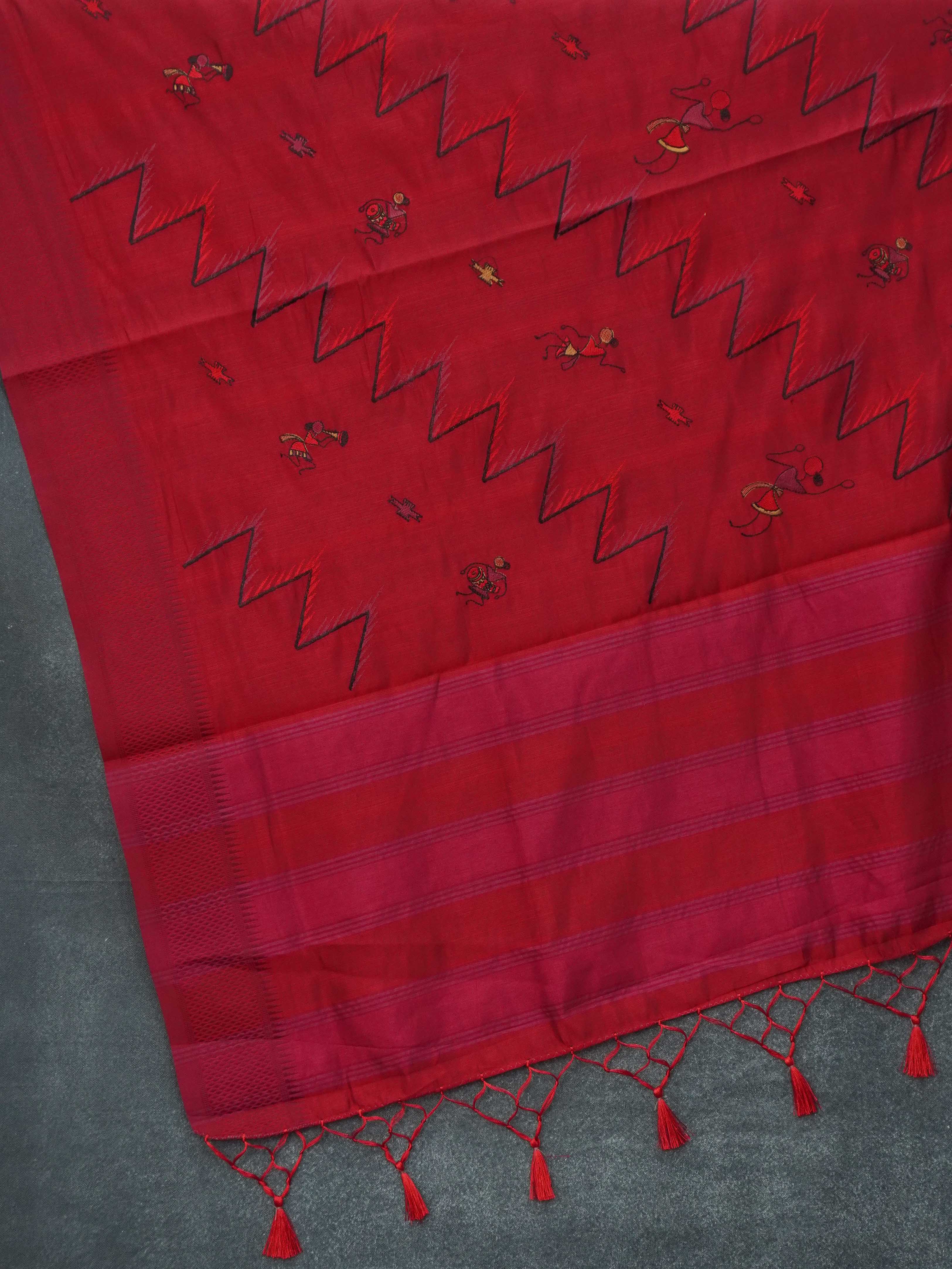 Semi Tussar Silk Saree | TTDS3377
