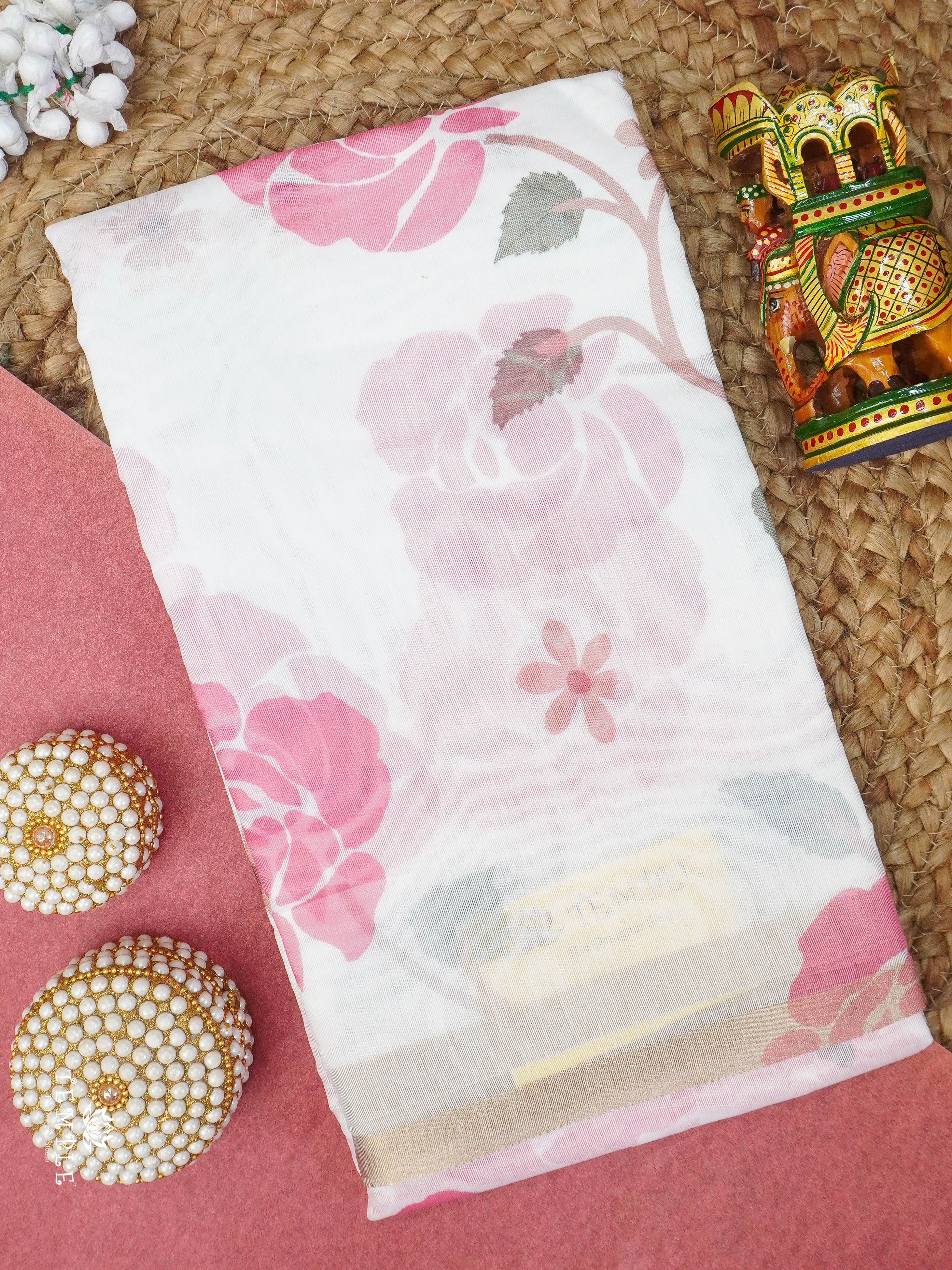 Chanderi Cotton Saree | TTDS2946