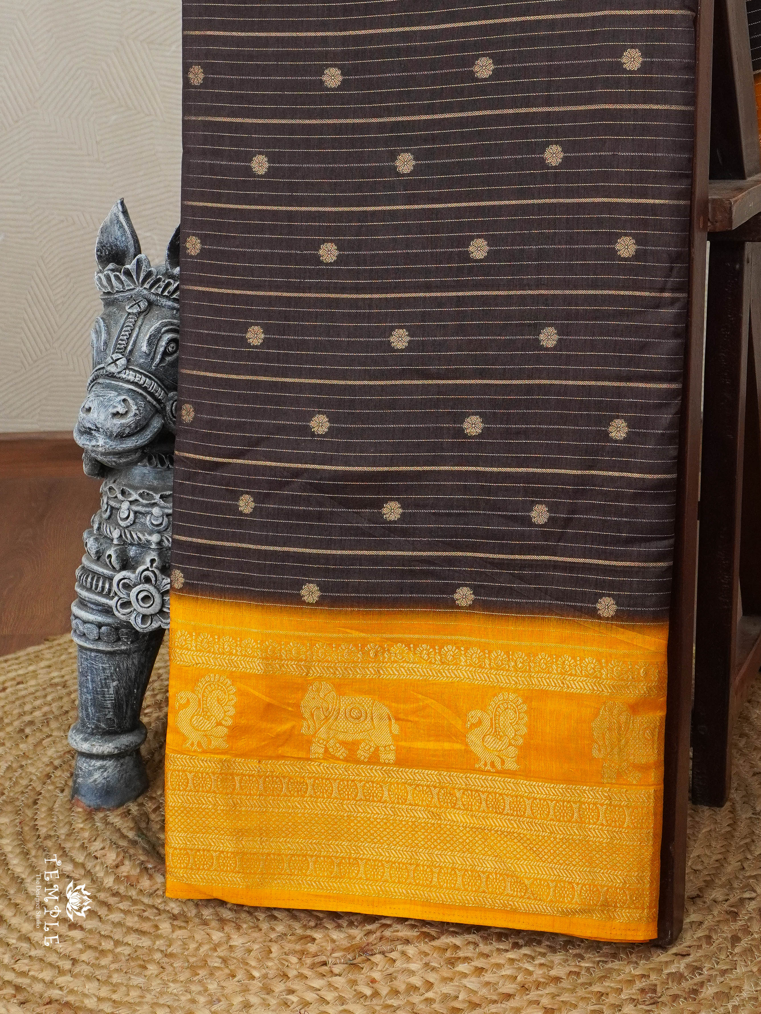 Semi Tussar Silk Saree | TTDS2944