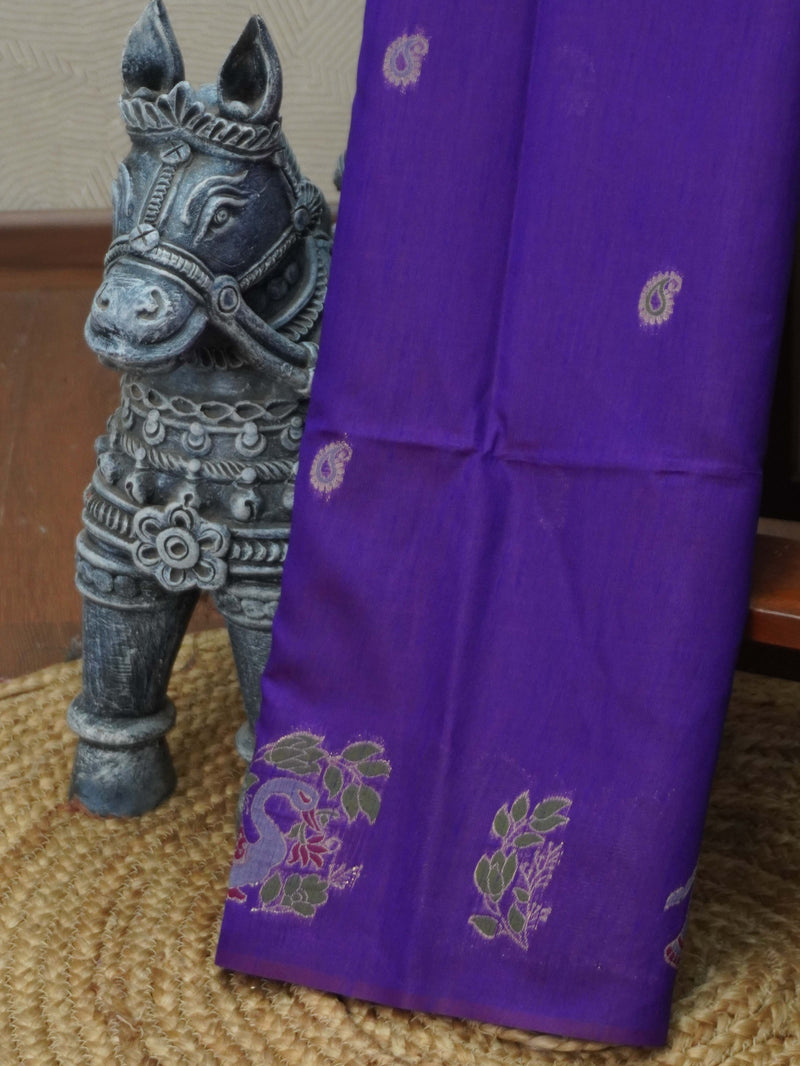 Raw Silk Saree | TTDS3380
