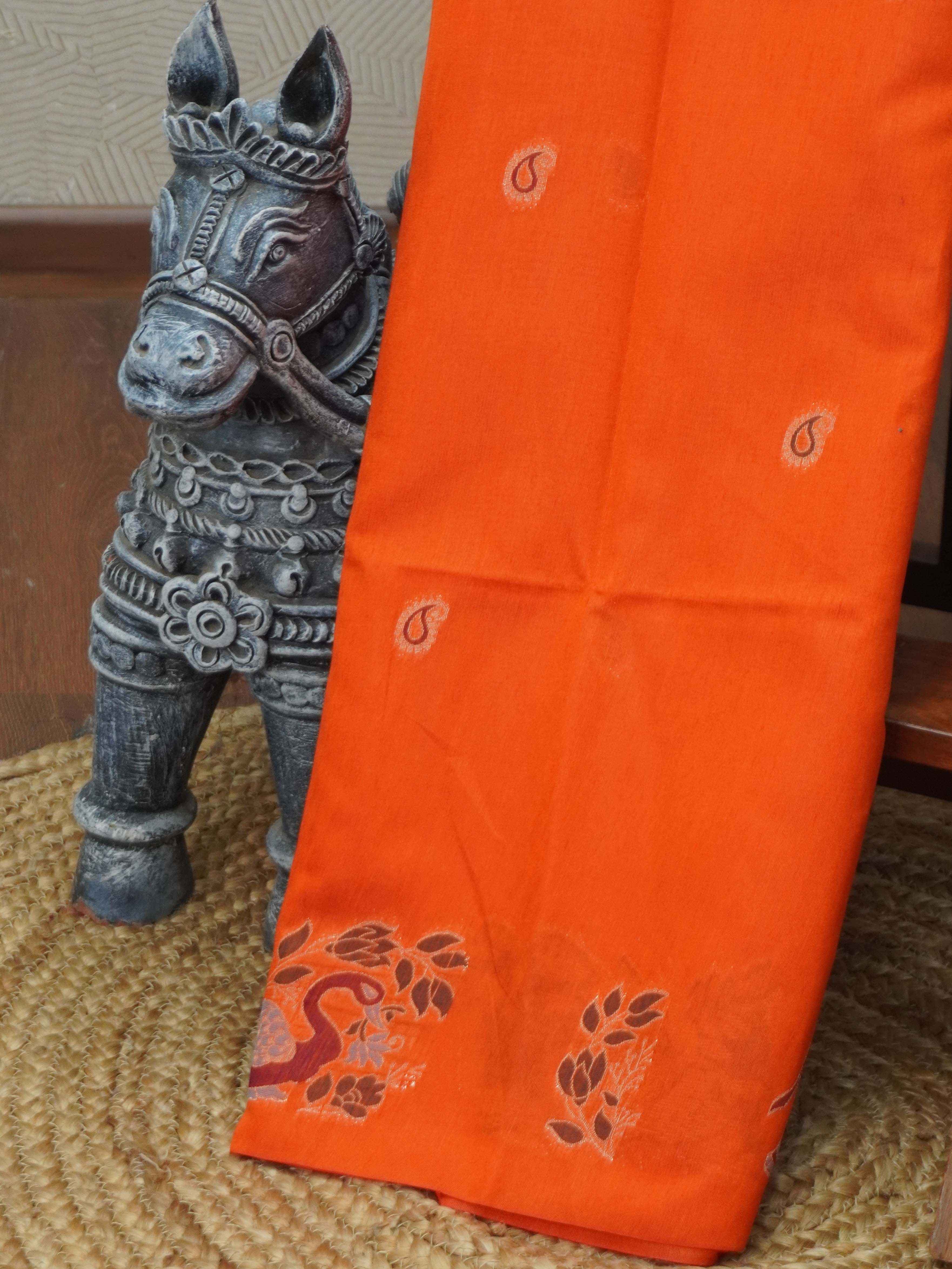 Raw Silk Saree | TTDS3380