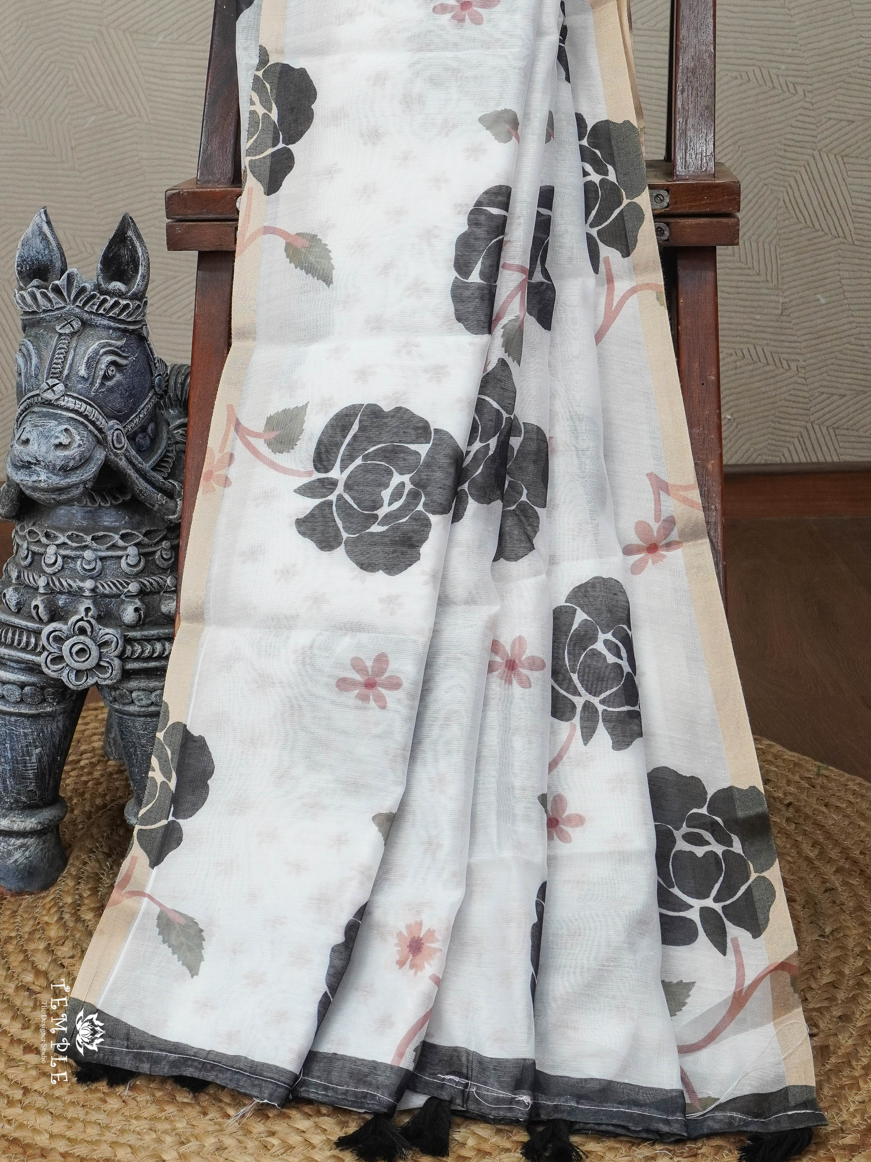 Chanderi Cotton Saree | TTDS2946