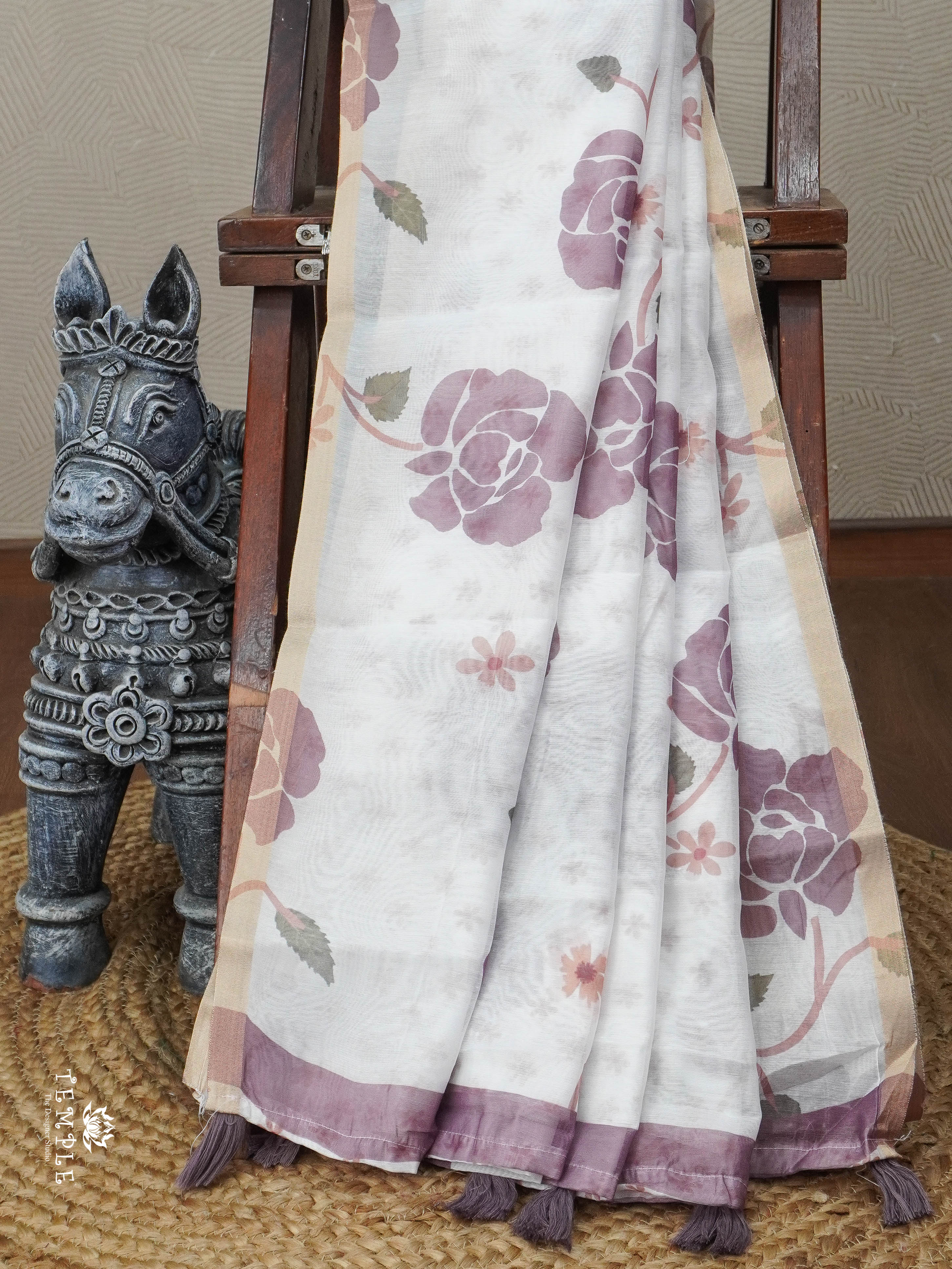 Chanderi Cotton Saree | TTDS2946