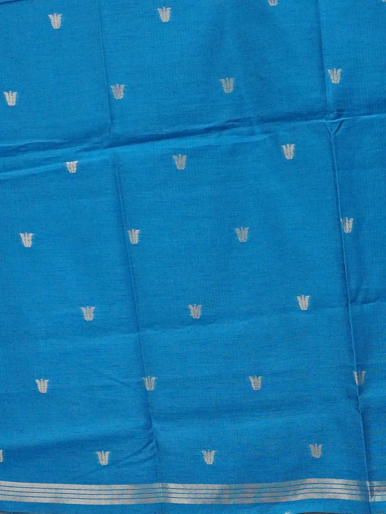 Chanderi Silk Cotton Saree | TTDS3385