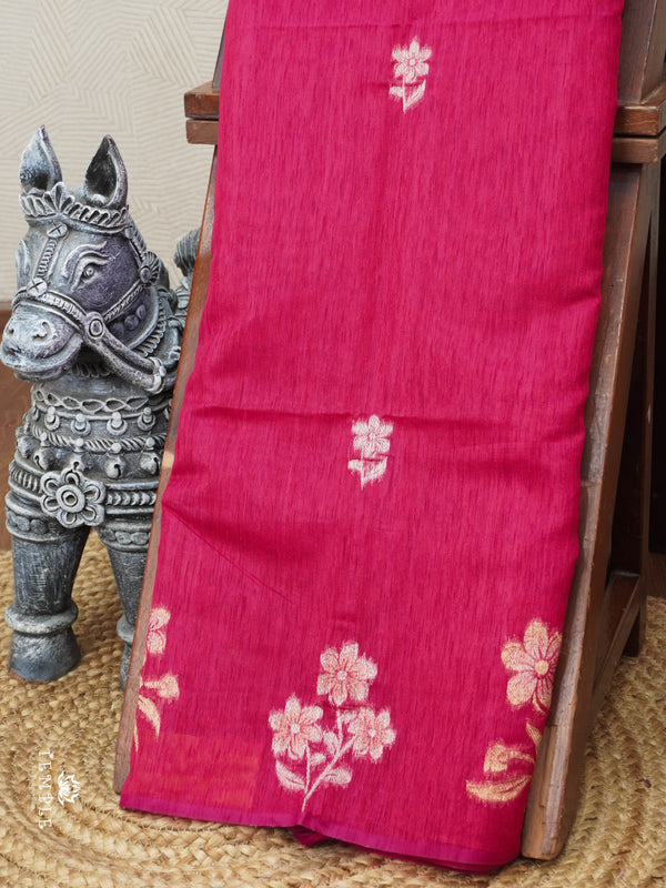 Linen Silk Saree | TTDS2950