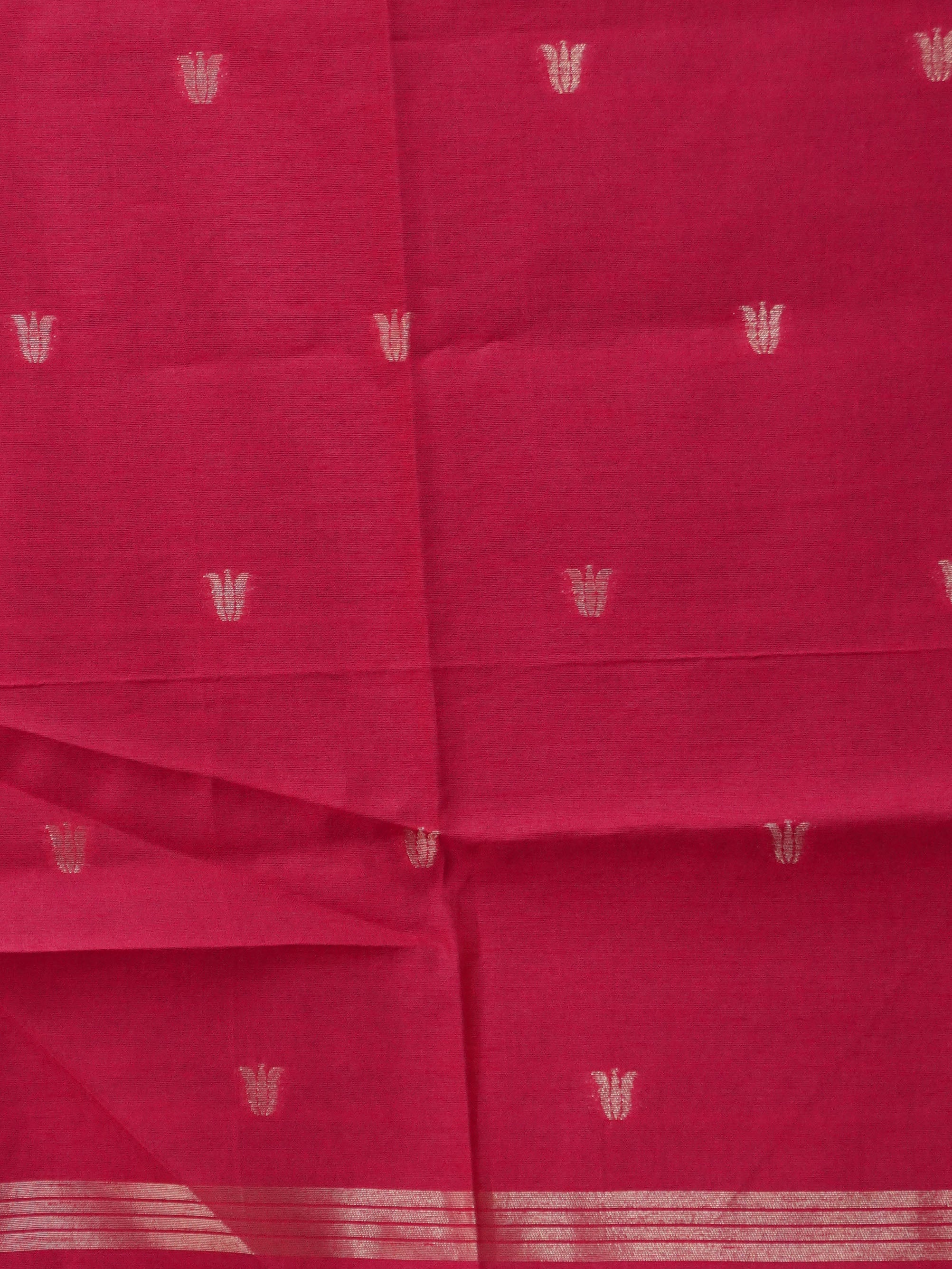 Chanderi Silk Cotton Saree | TTDS3385