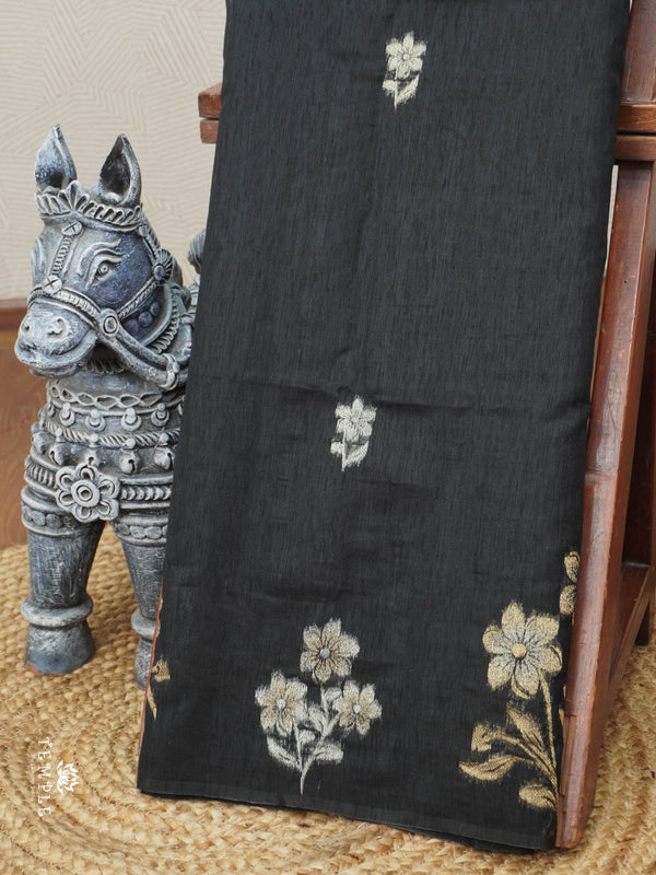 Linen Silk Saree | TTDS2950