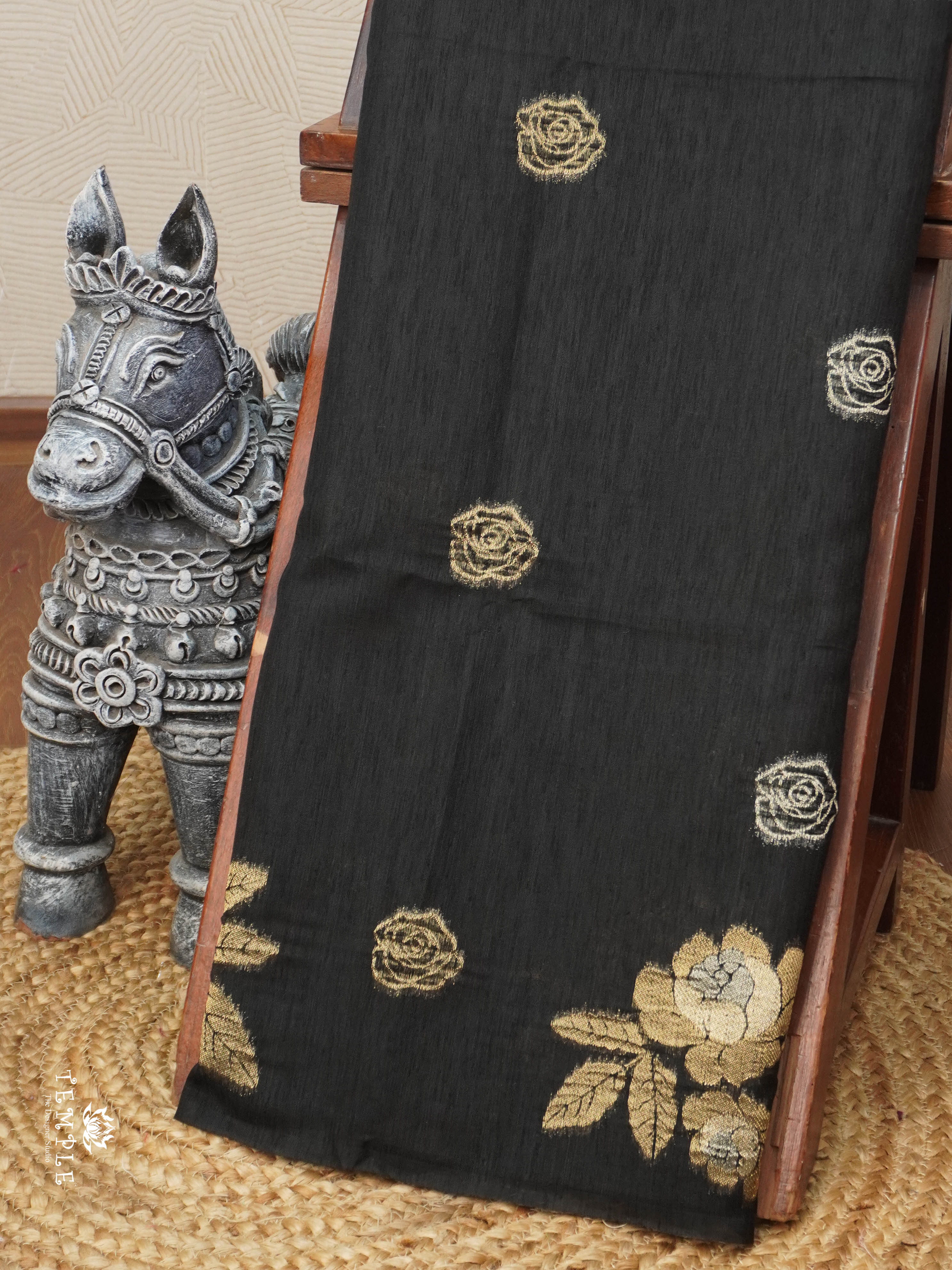 Linen Silk Saree | TTDS2958