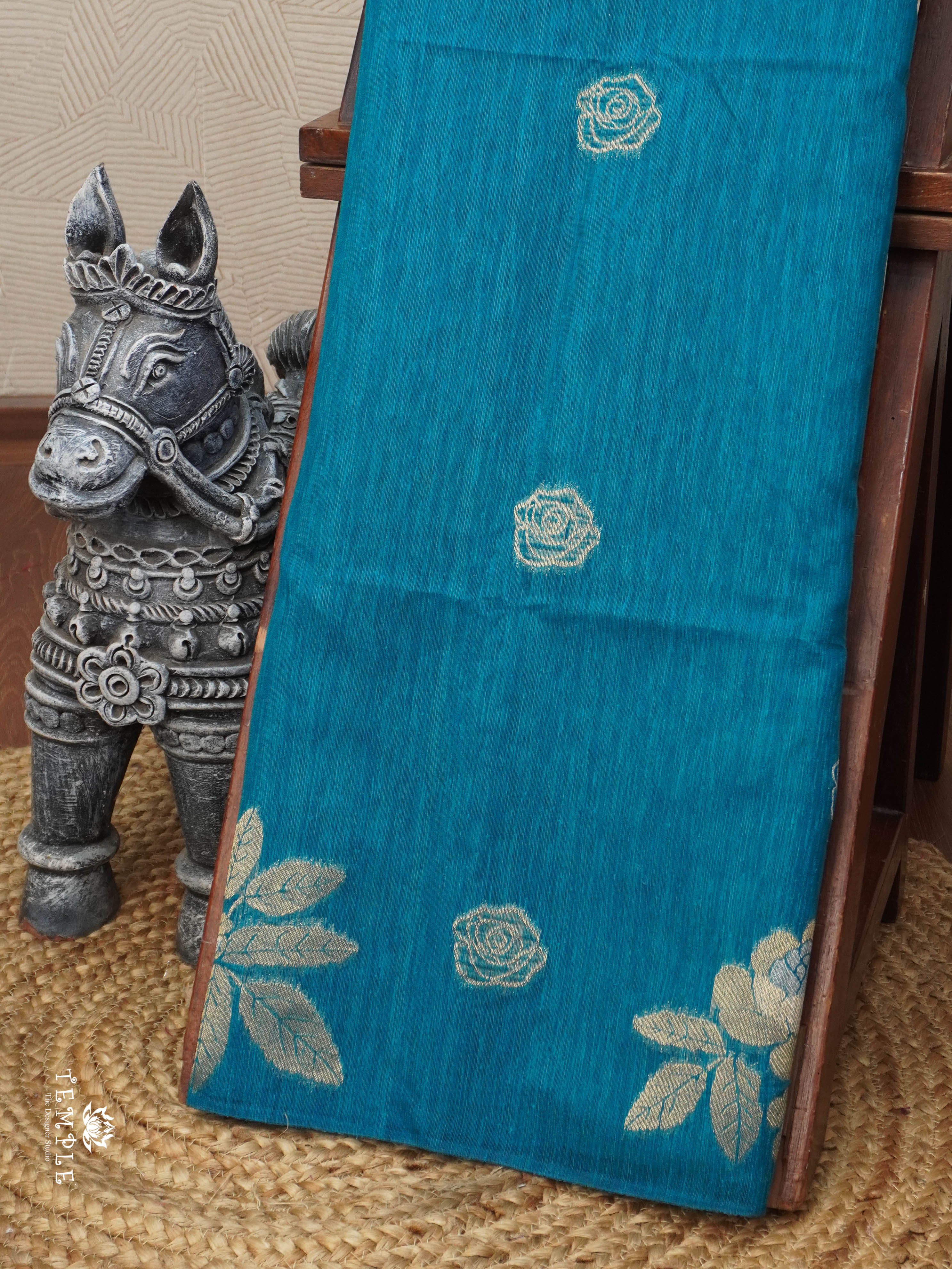 Linen Silk Saree | TTDS2958
