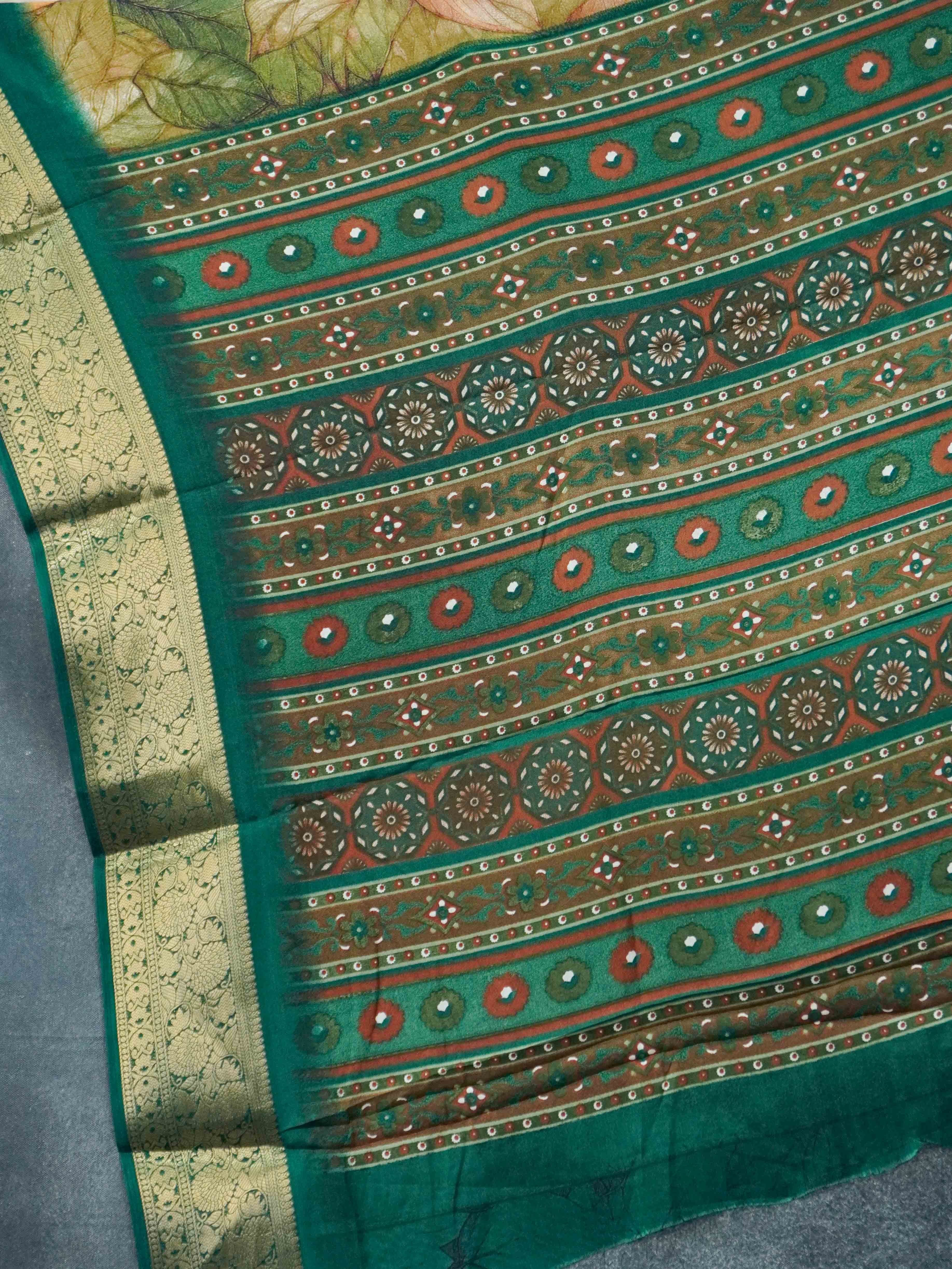 Printed Dola Saree | TTDS3378