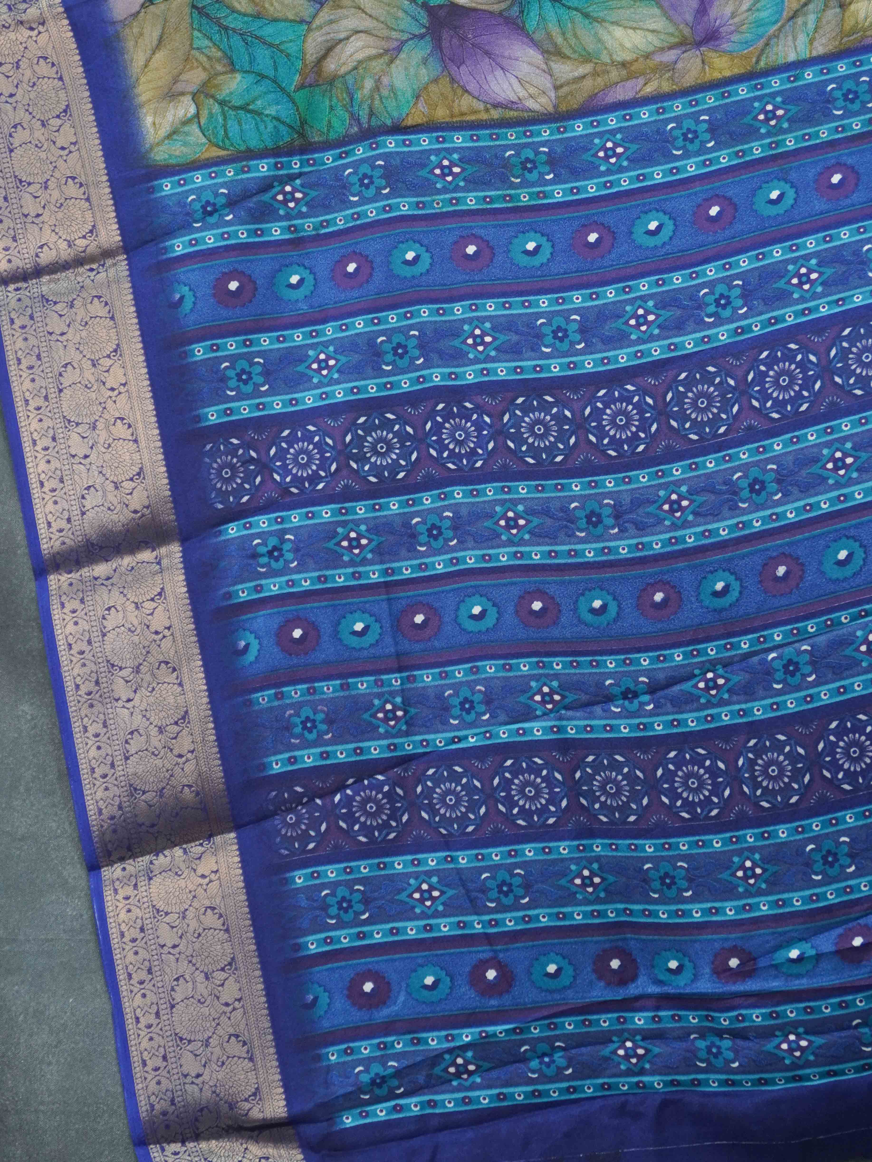 Printed Dola Saree | TTDS3378
