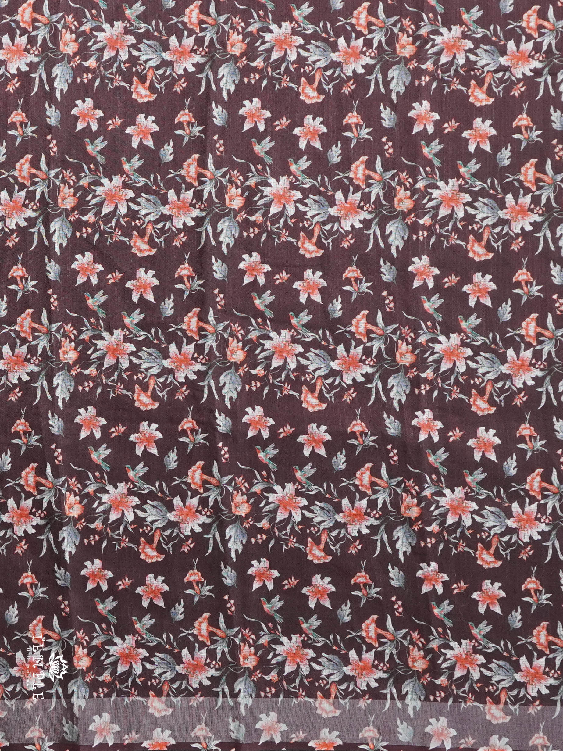 Linen Cotton Saree | TTDS2949