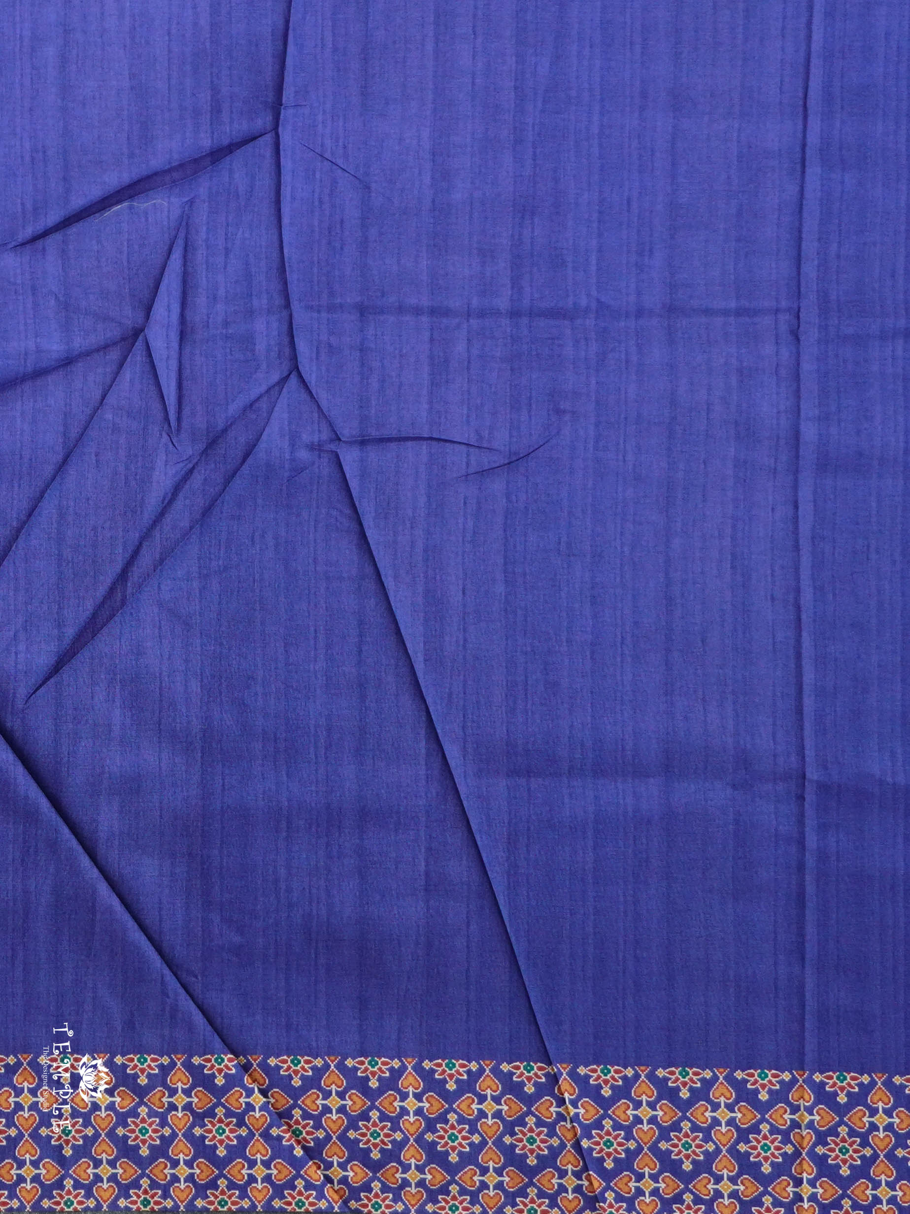 Printed Tussar Silk Saree | TTDS2956