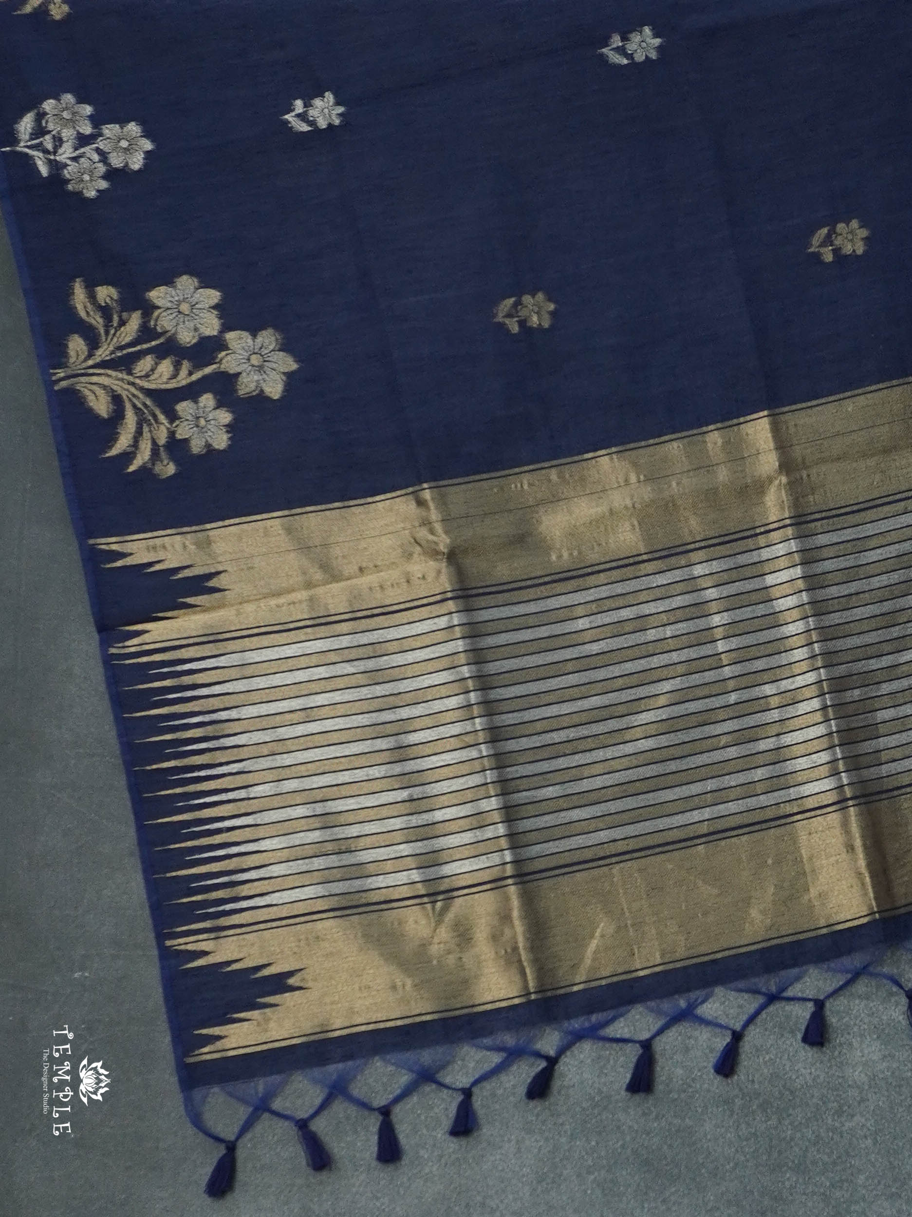 Linen Silk Saree | TTDS2950