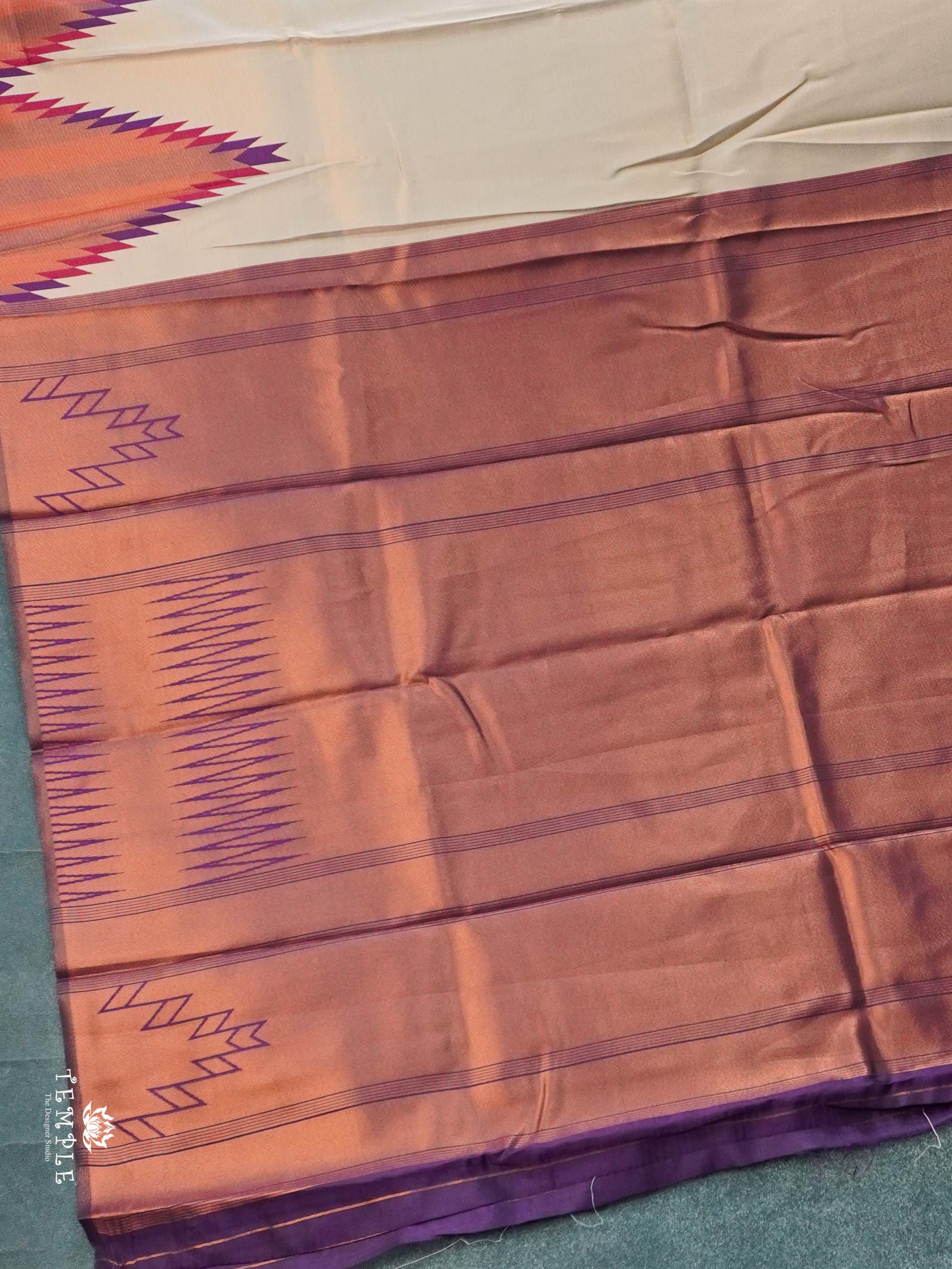 Tissue Brocade Silk Saree | TTDS2472