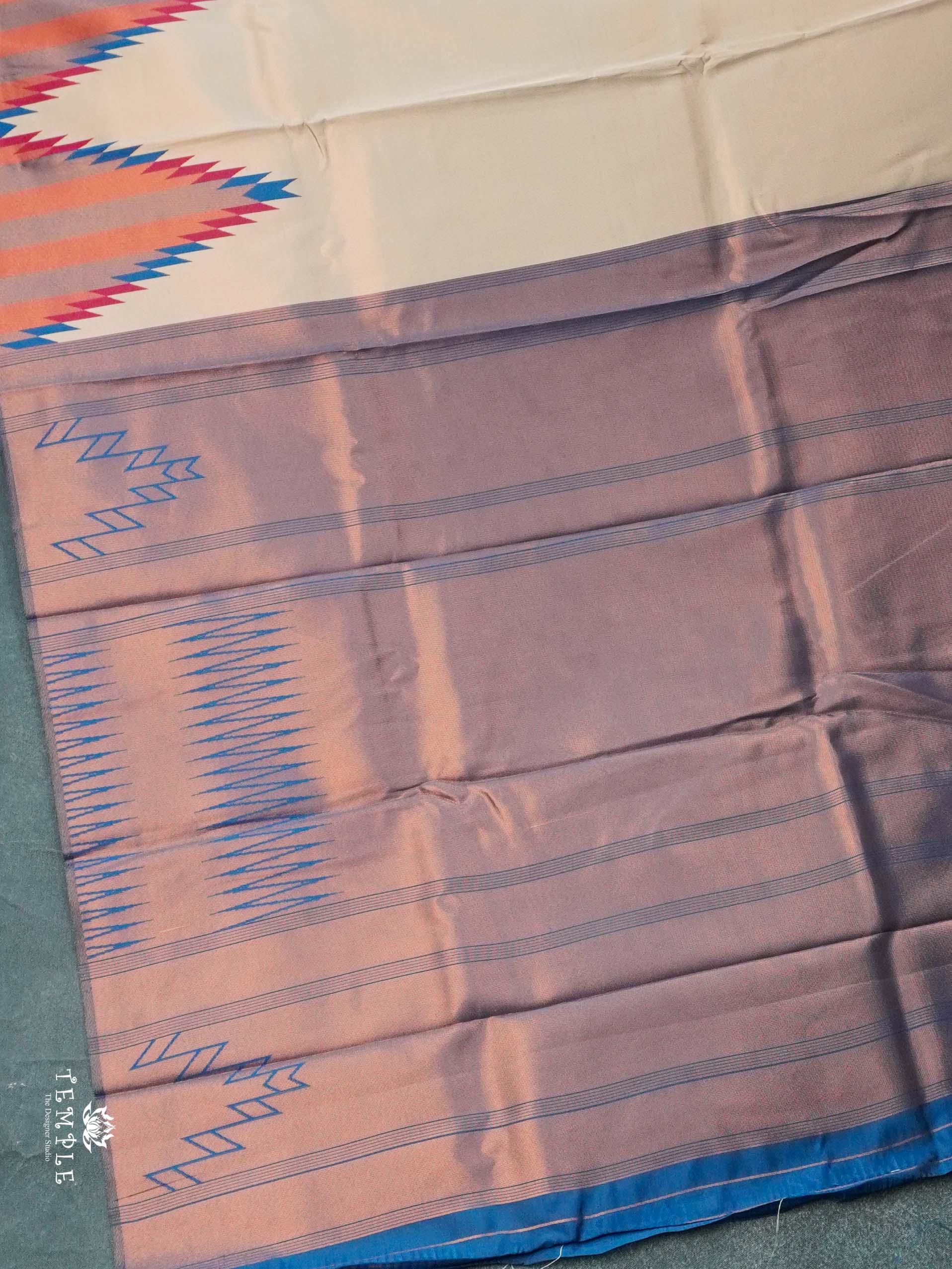 Tissue Brocade Silk Saree | TTDS2472