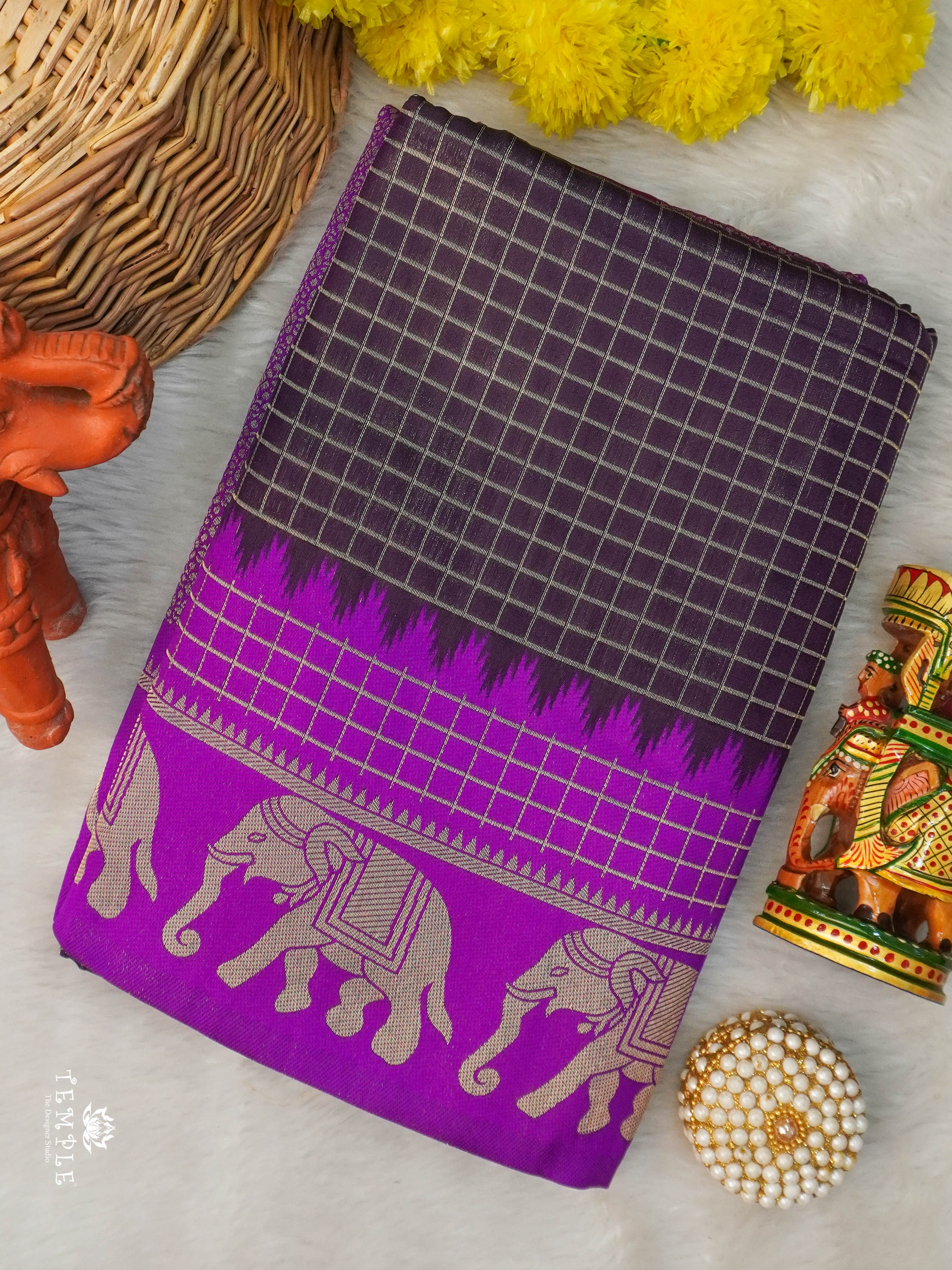 Semi Silk Saree | TTDS2960