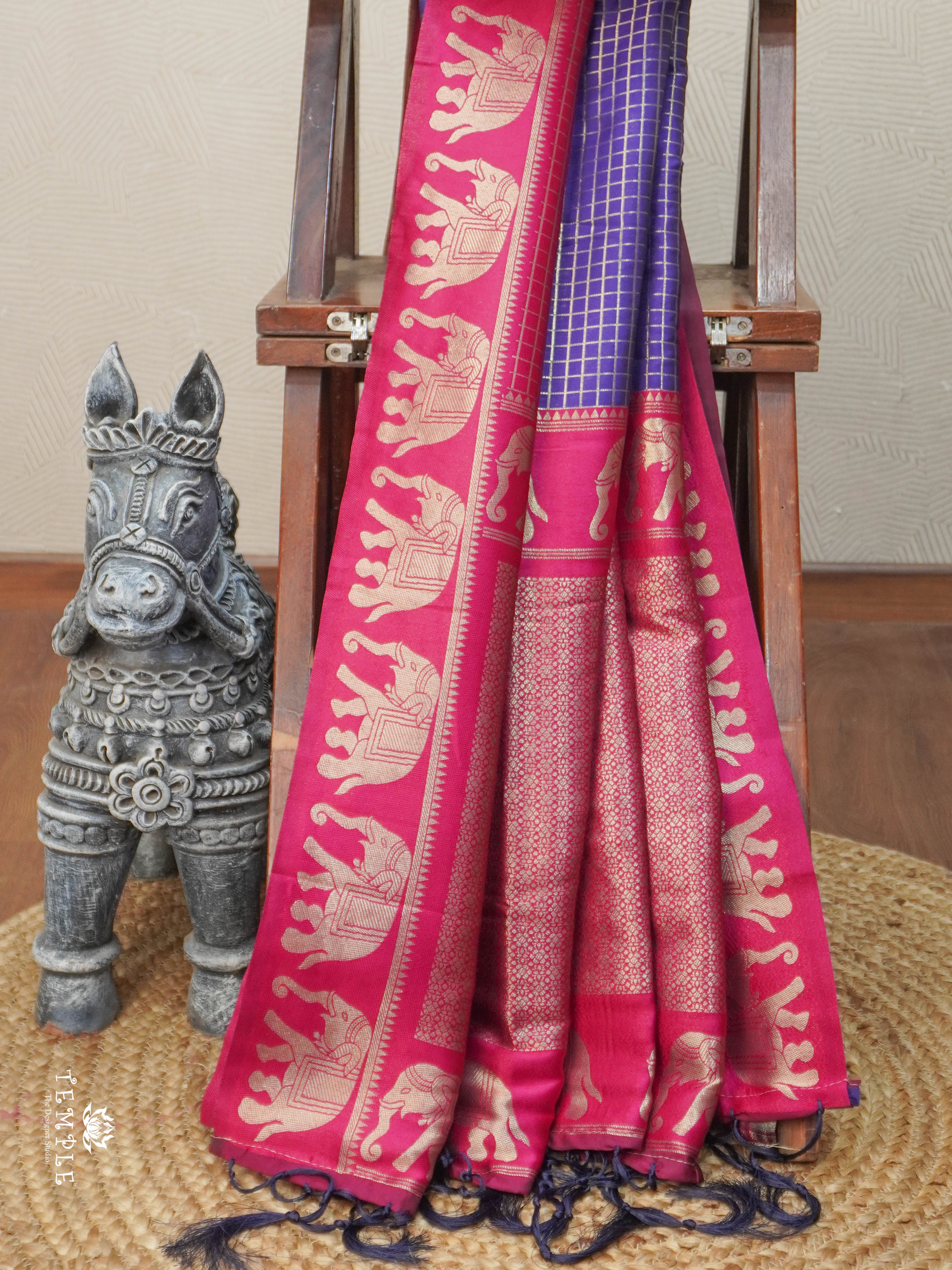 Semi Silk Saree | TTDS2960