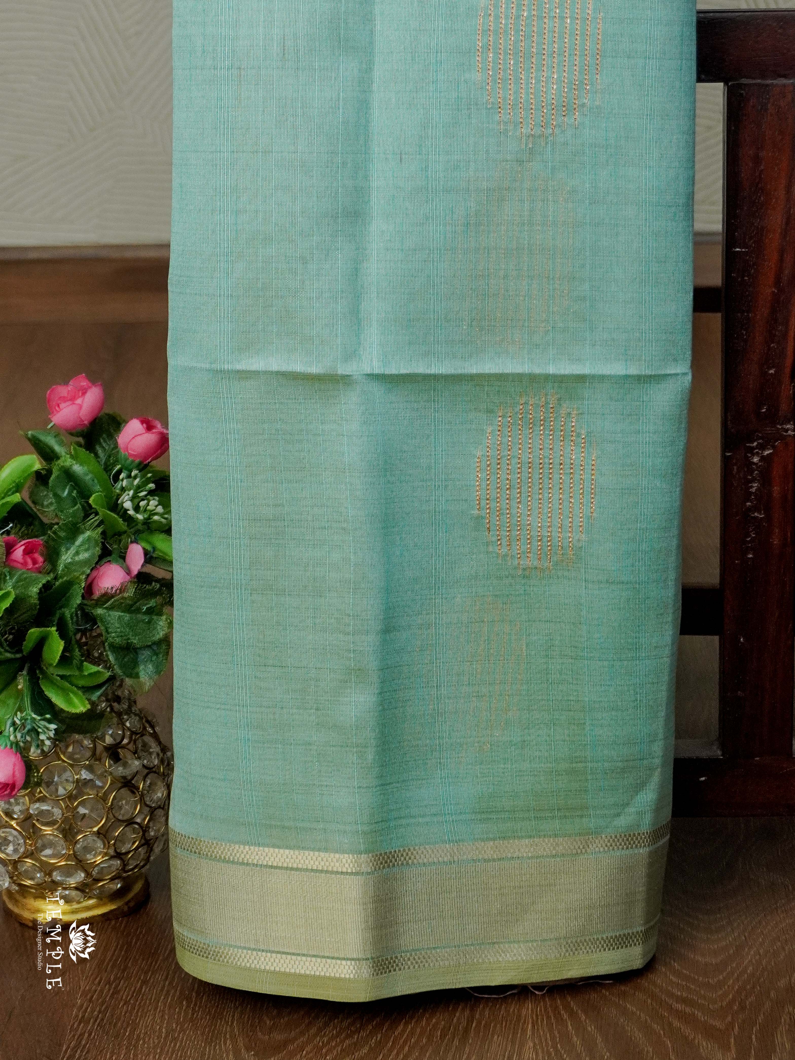 Kosa Silk Saree With Printed Pallu | TTDS2480
