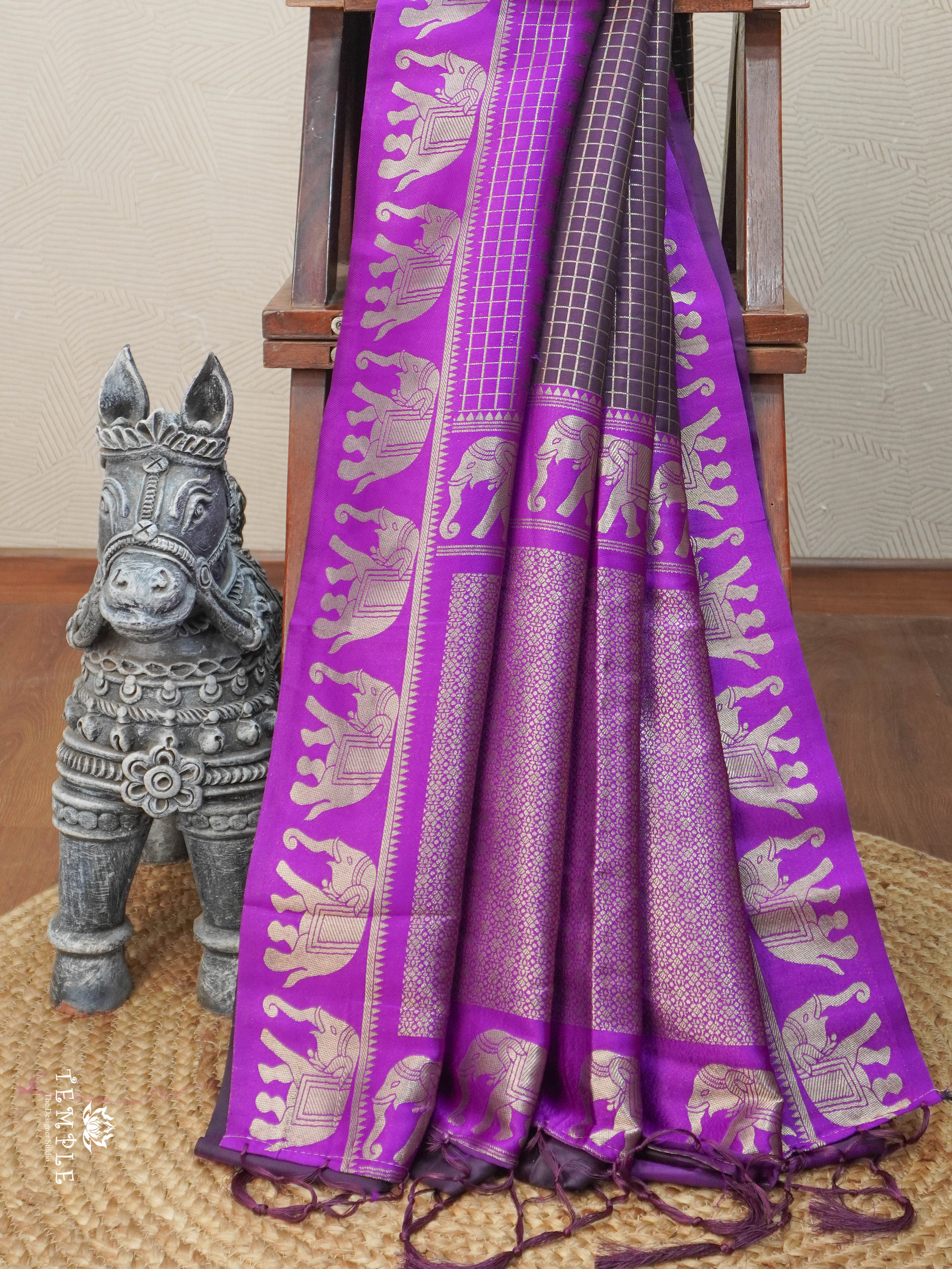 Semi Silk Saree | TTDS2960