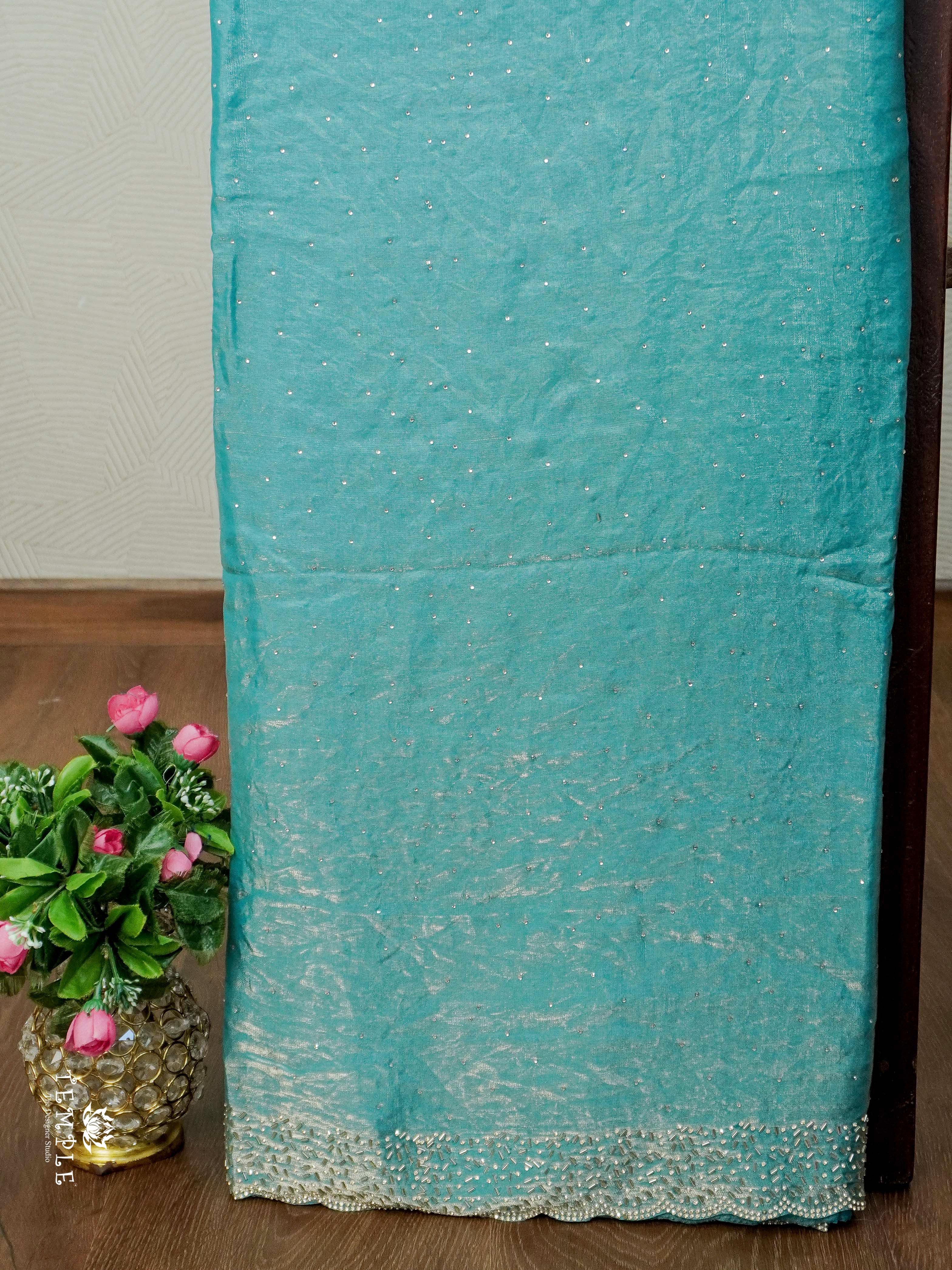 Designer Saree With Stone Work | TTDS2484
