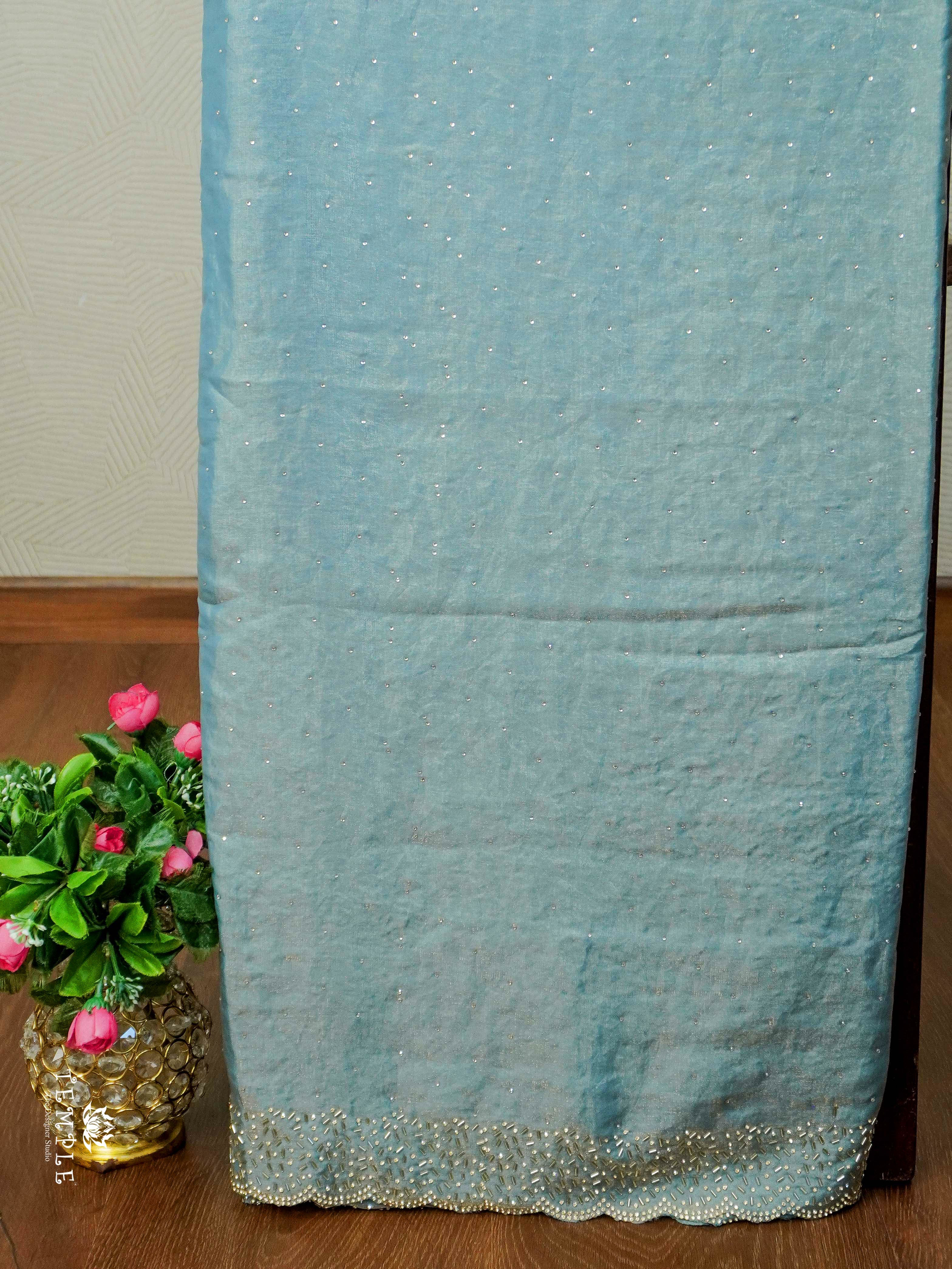 Designer Saree With Stone Work | TTDS2484