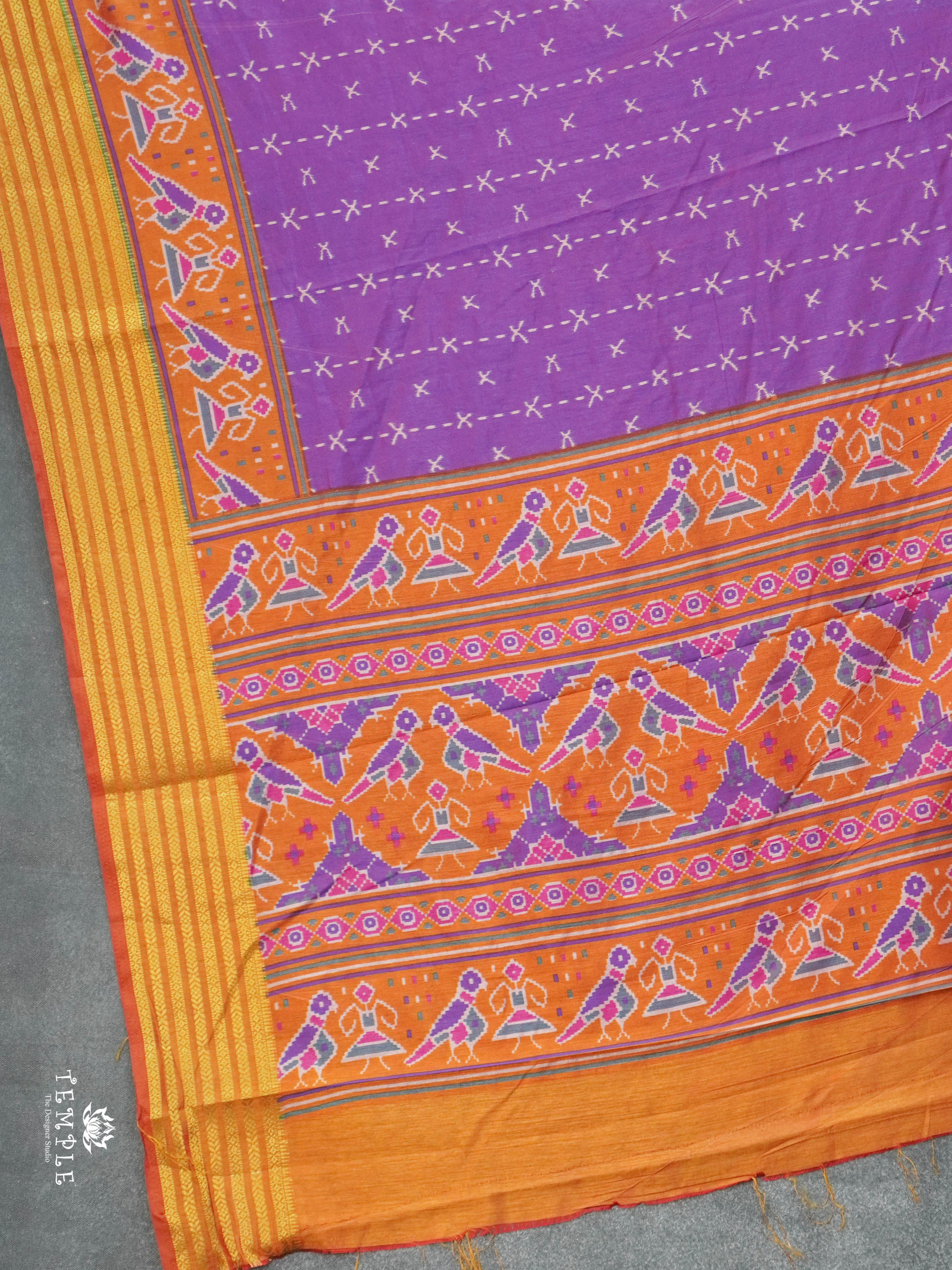 Printed Art Silk Saree | TTDS2953