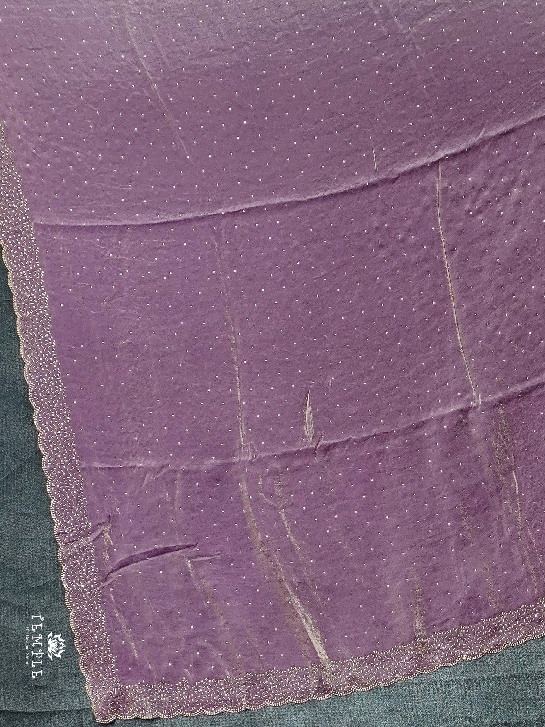 Designer Saree With Stone Work | TTDS2484