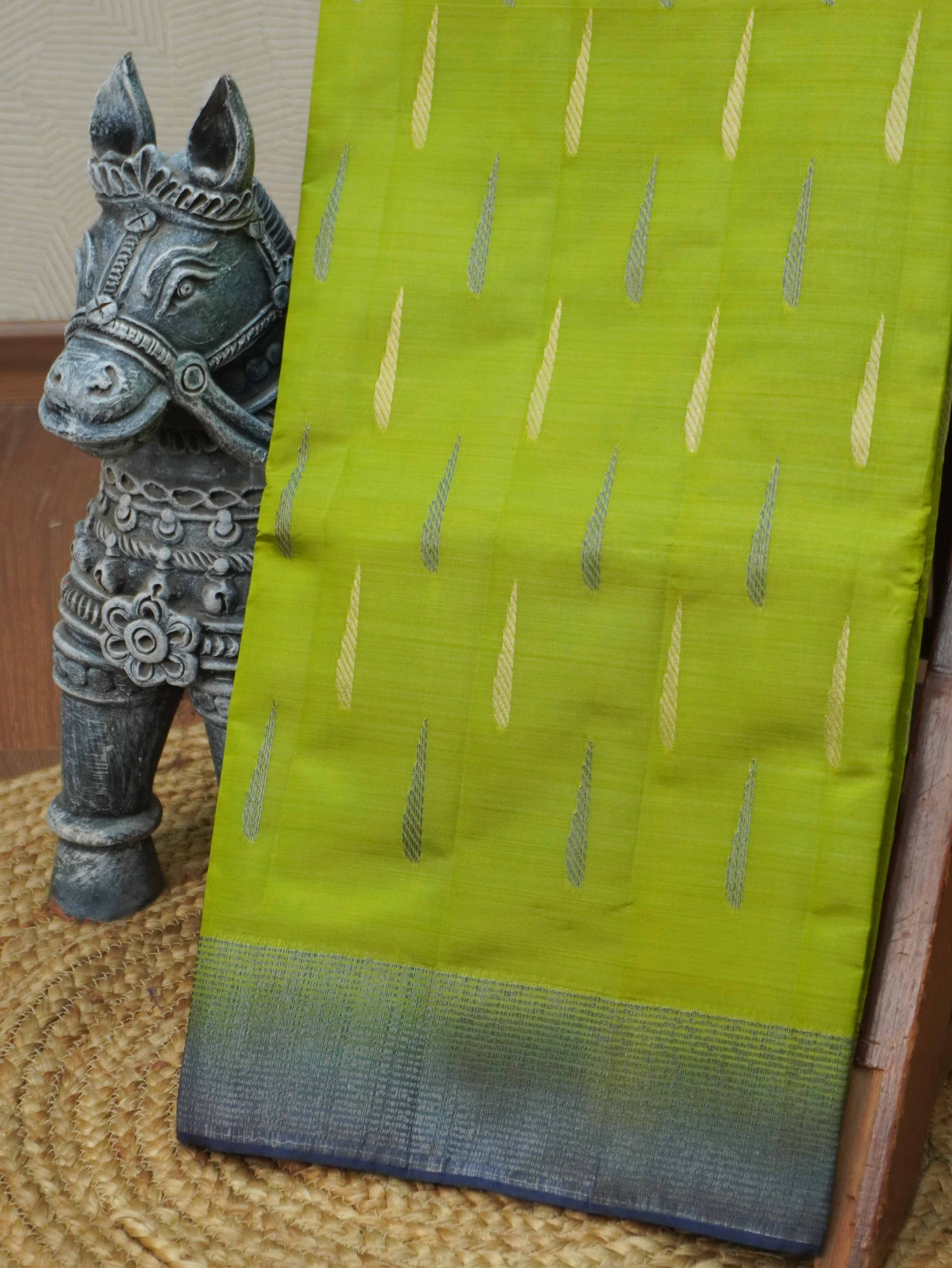 Semi Tussar Silk Saree | TTDS3391