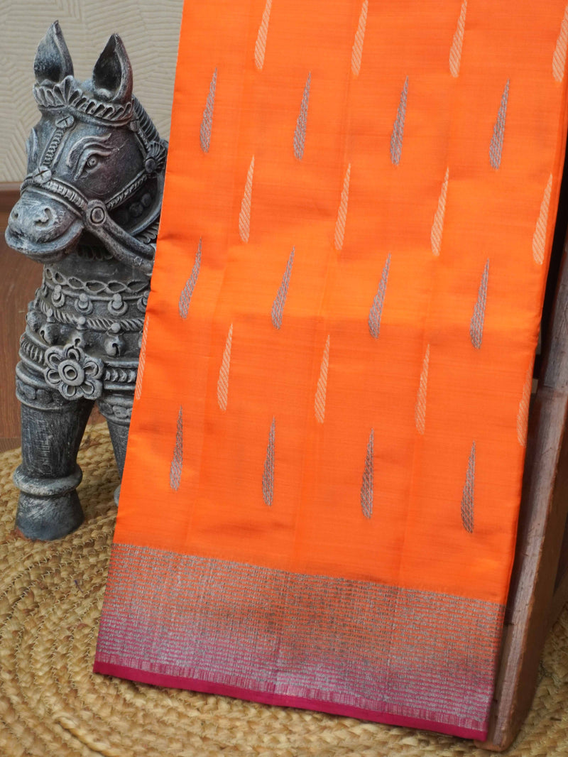 Semi Tussar Silk Saree | TTDS3391