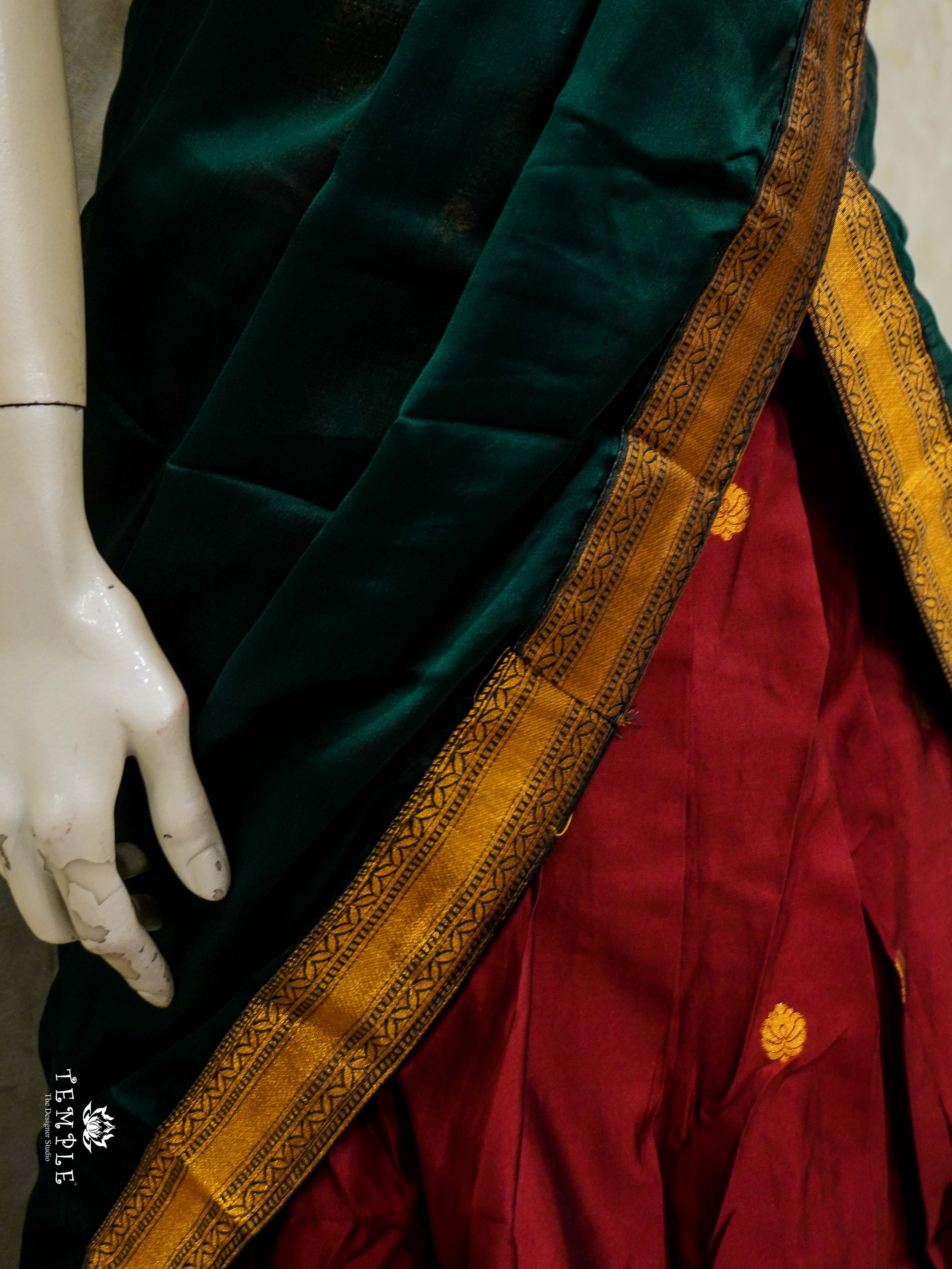 Pattu Pavadai With Dhavani Set | TTDS2482