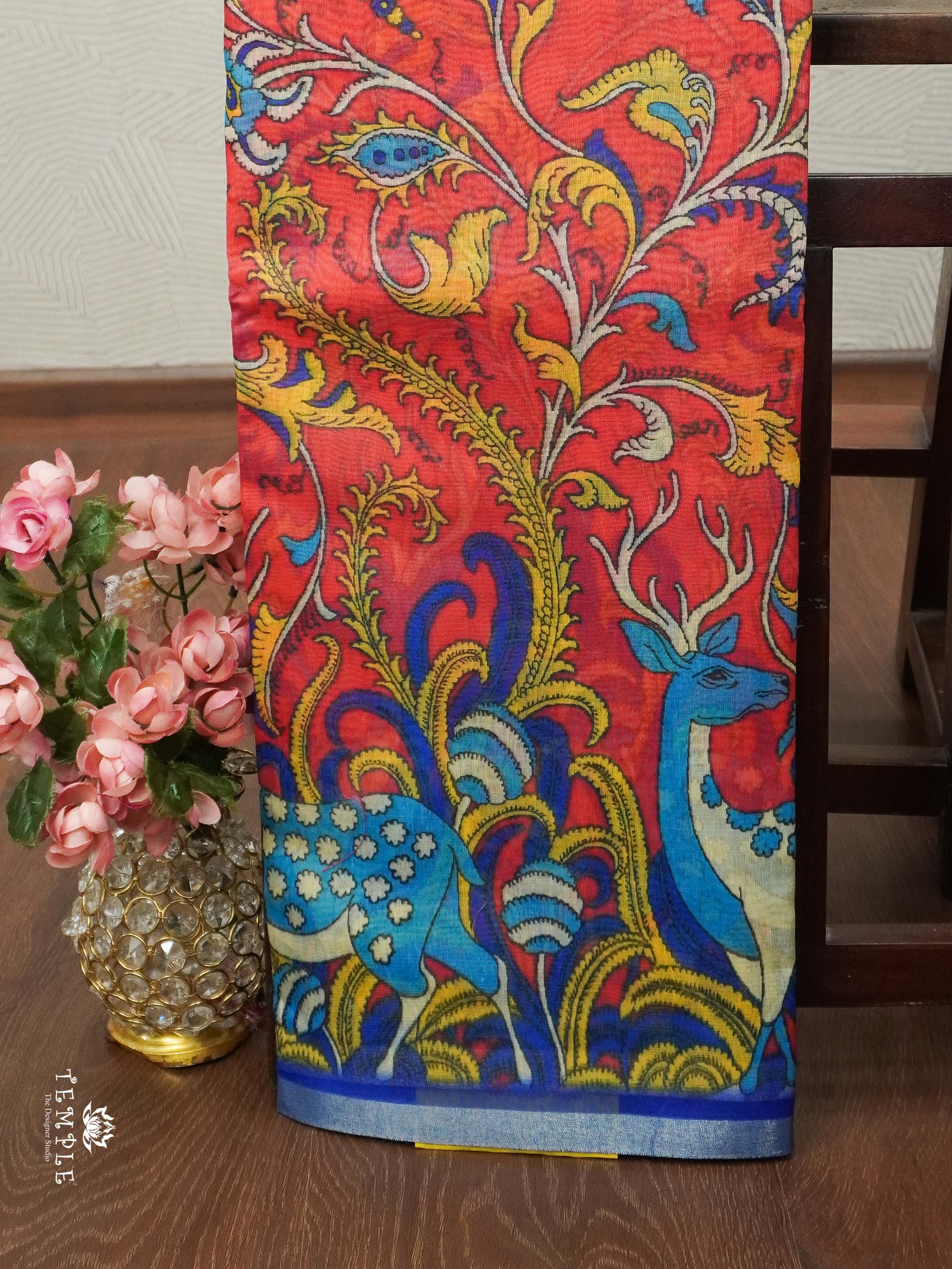 Chanderi Cotton Saree | TTDS2021