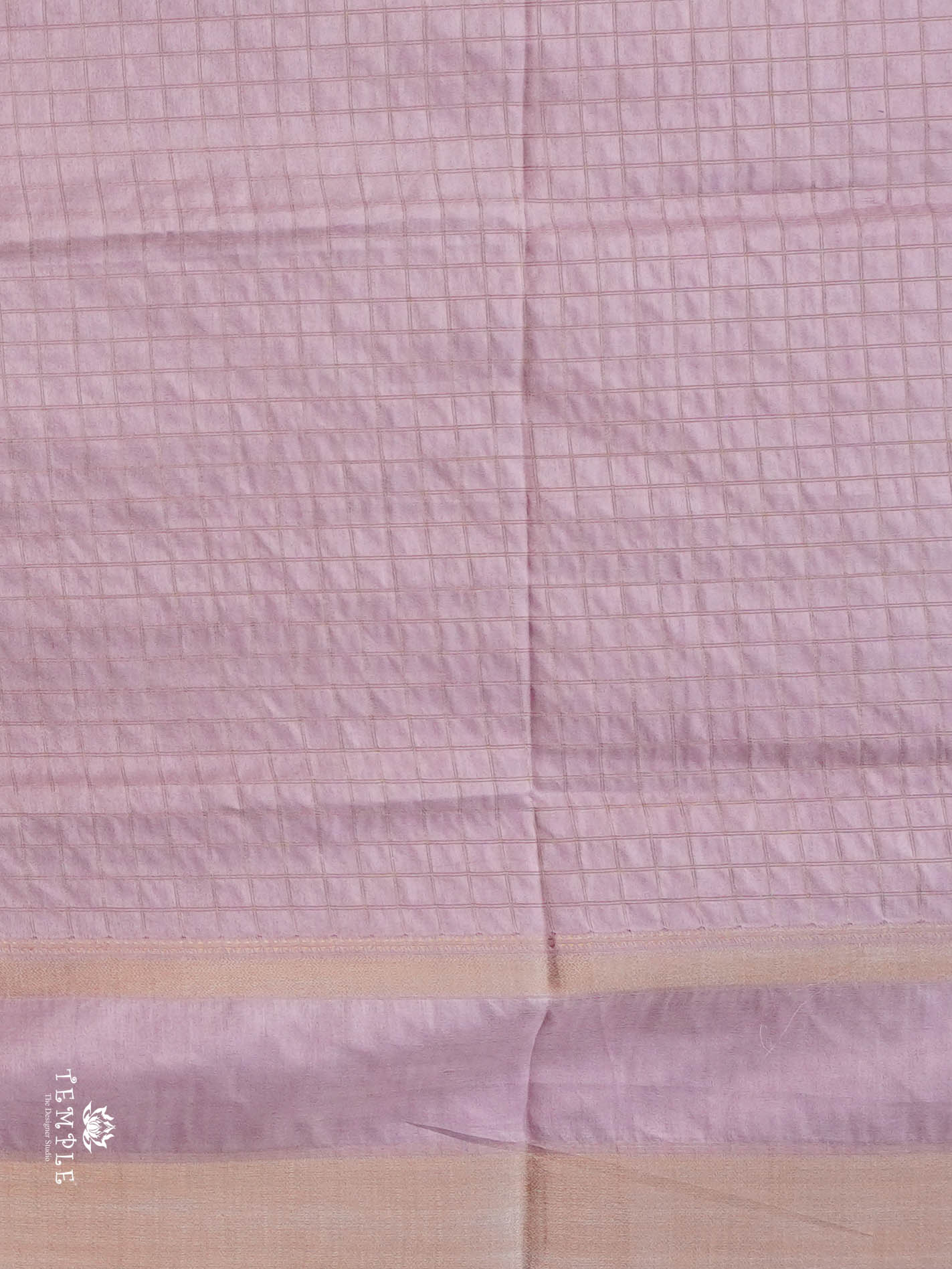 Fancy Checked Saree | TTDS2957