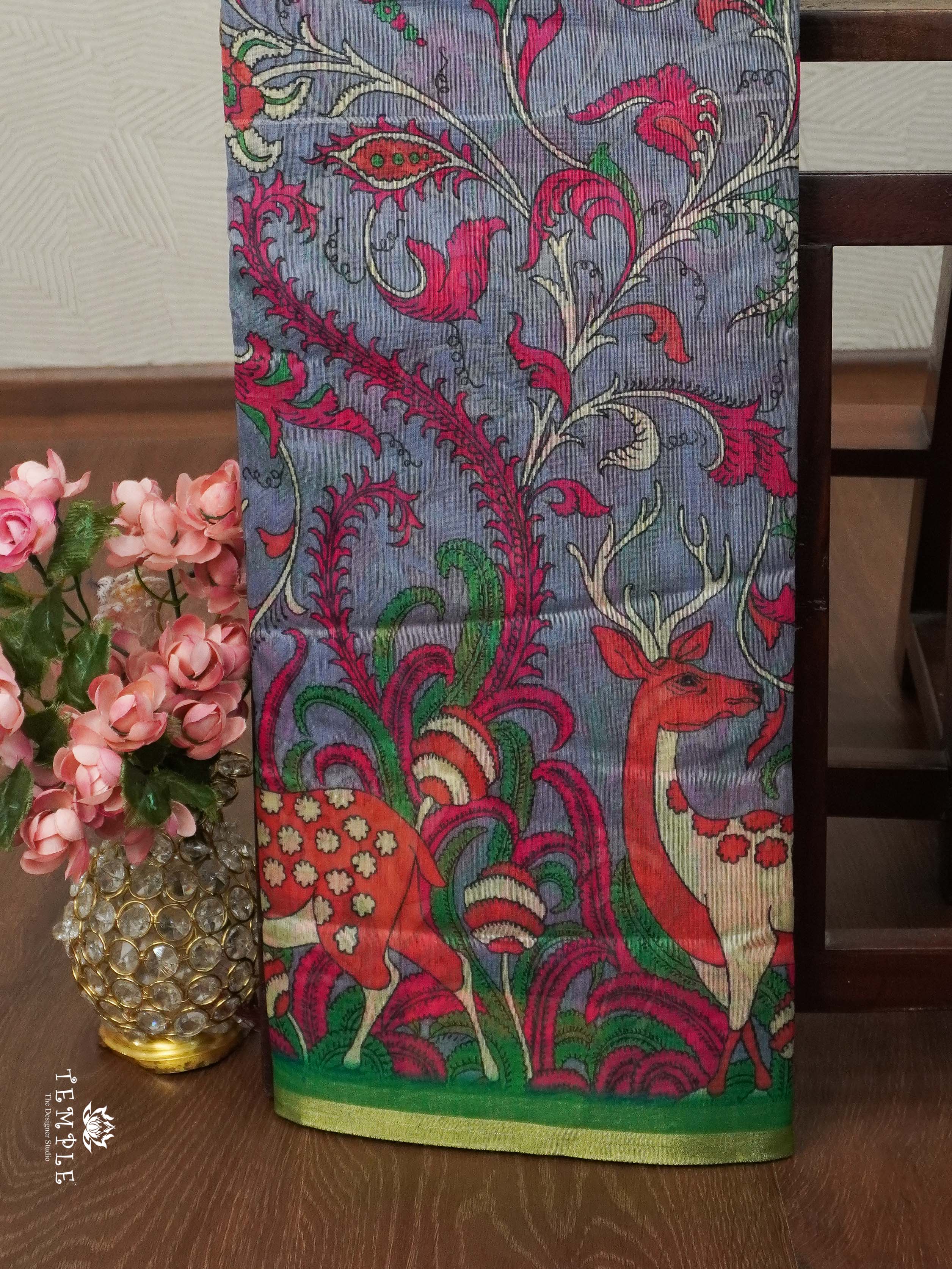 Chanderi Cotton Saree | TTDS2021