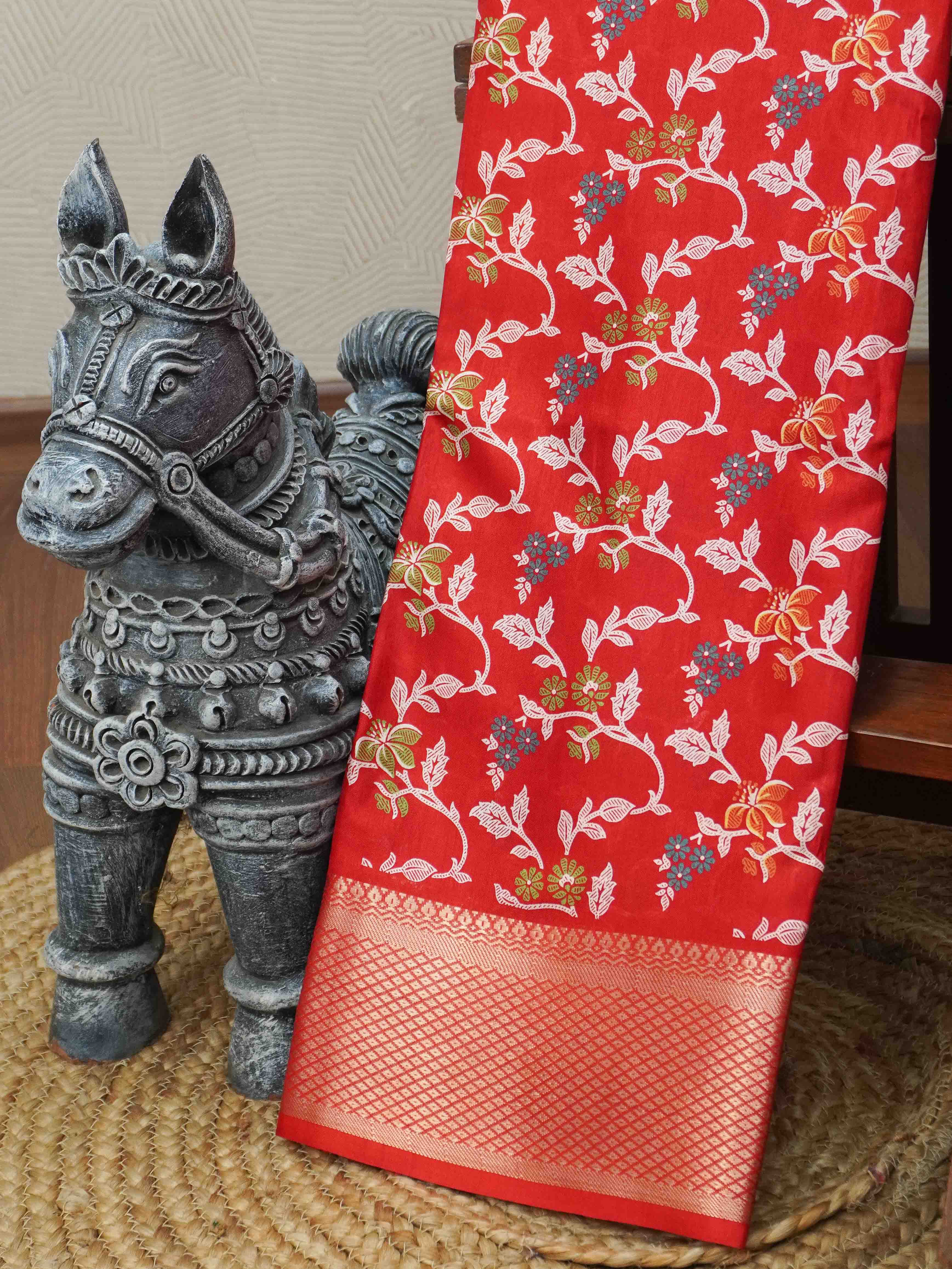 Printed Dola Saree | TTDS3394