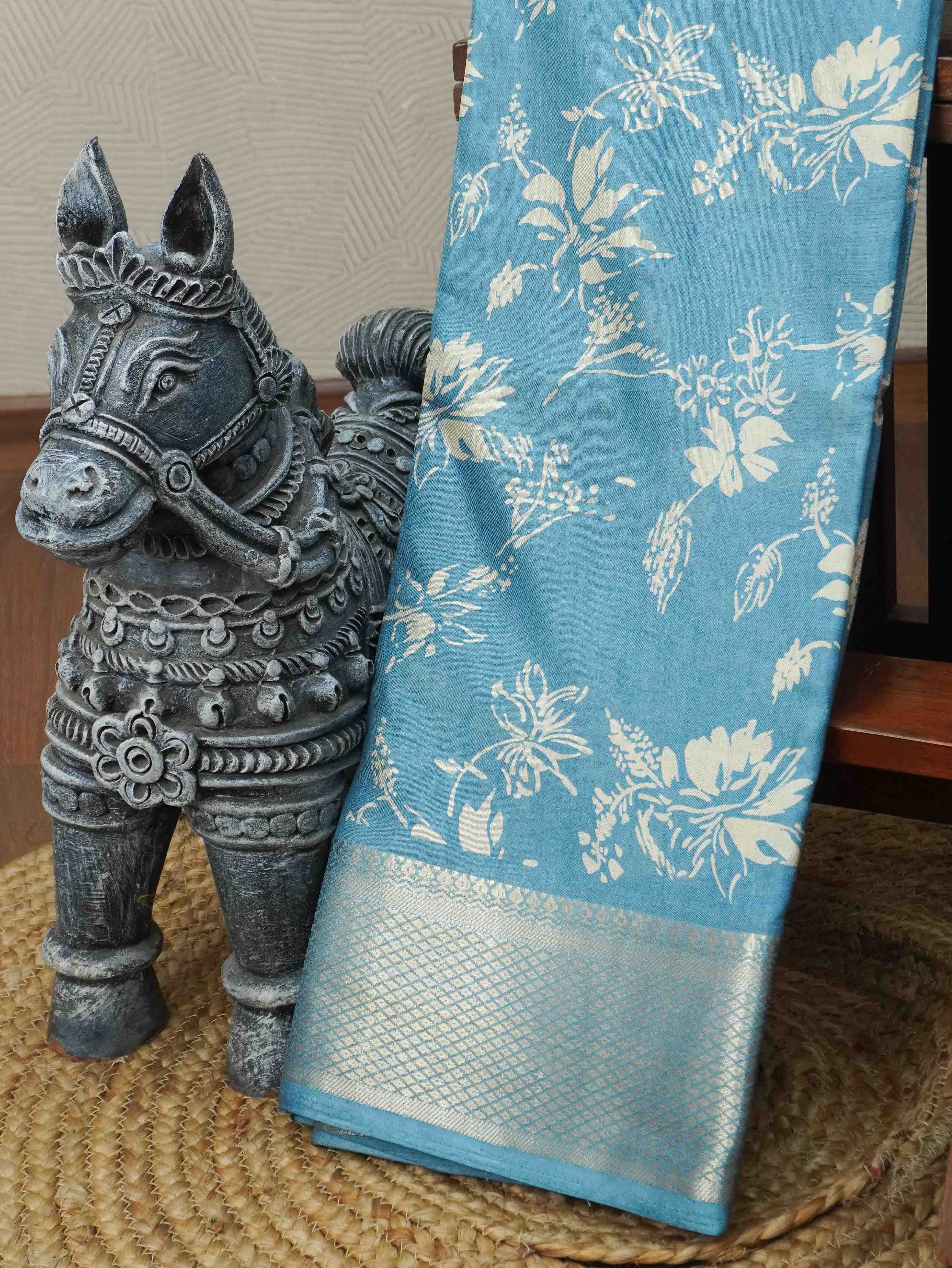 Printed Dola Saree | TTDS3395