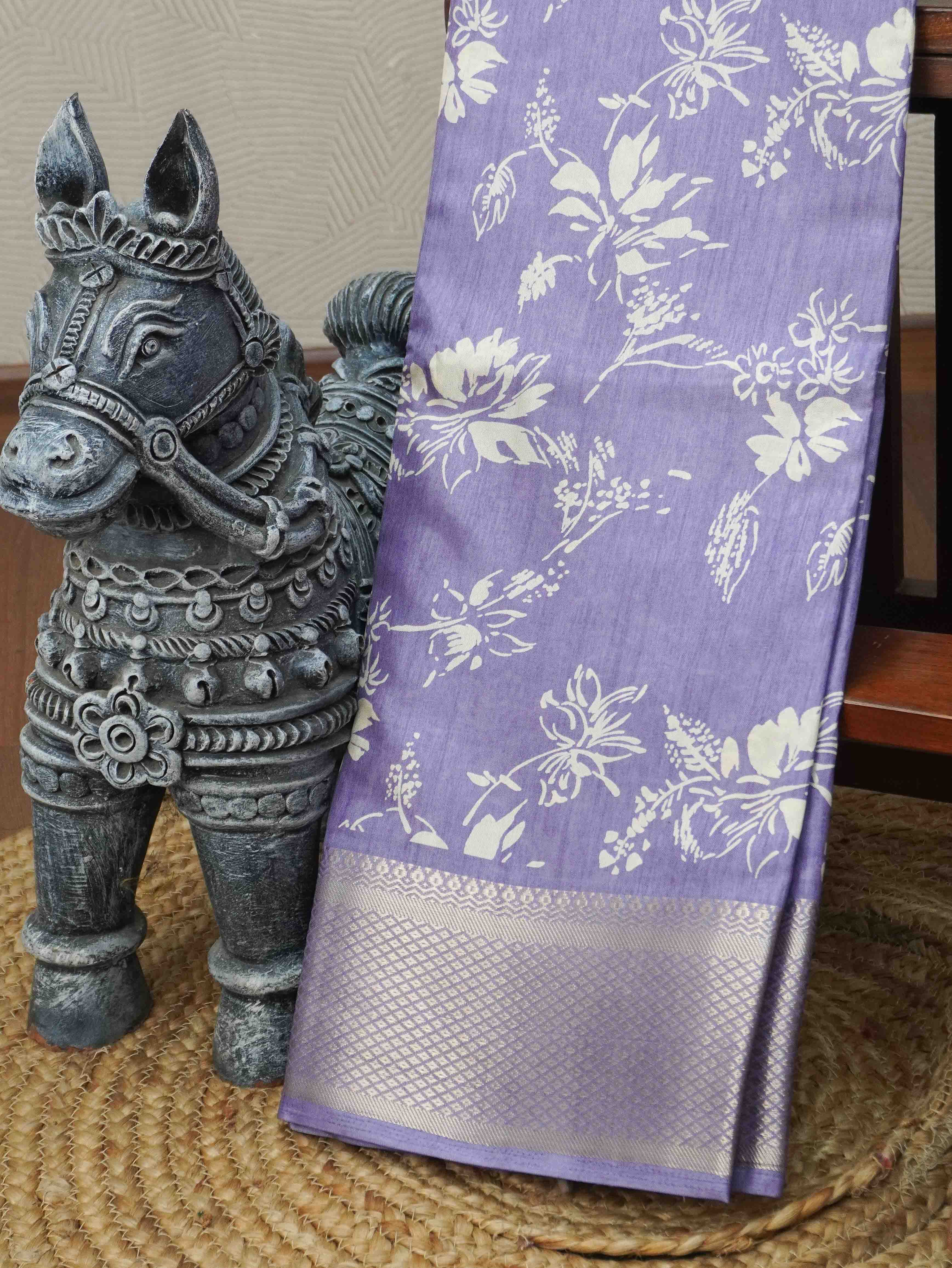 Printed Dola Saree | TTDS3395