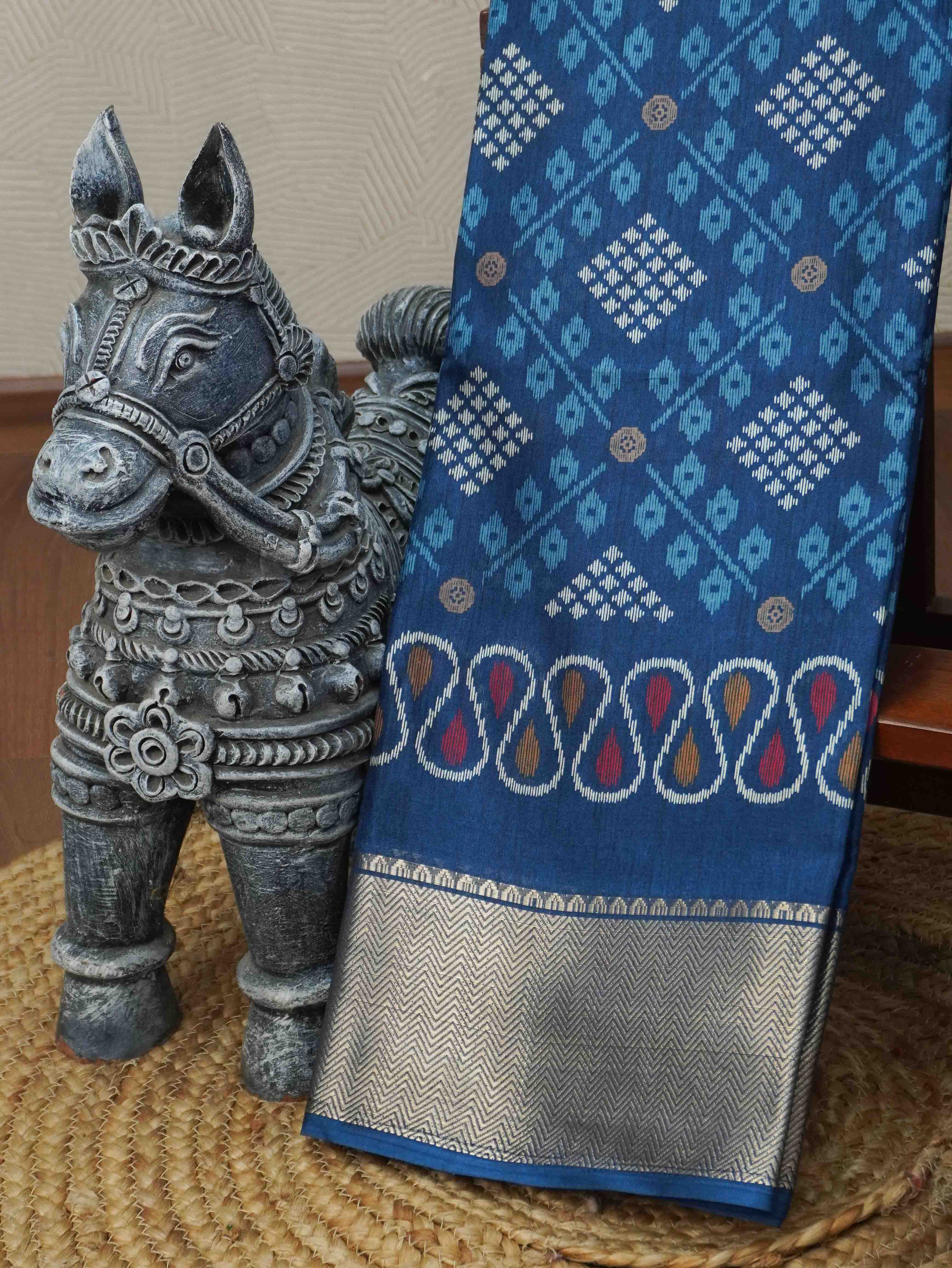 Printed Dola Saree | TTDS3396