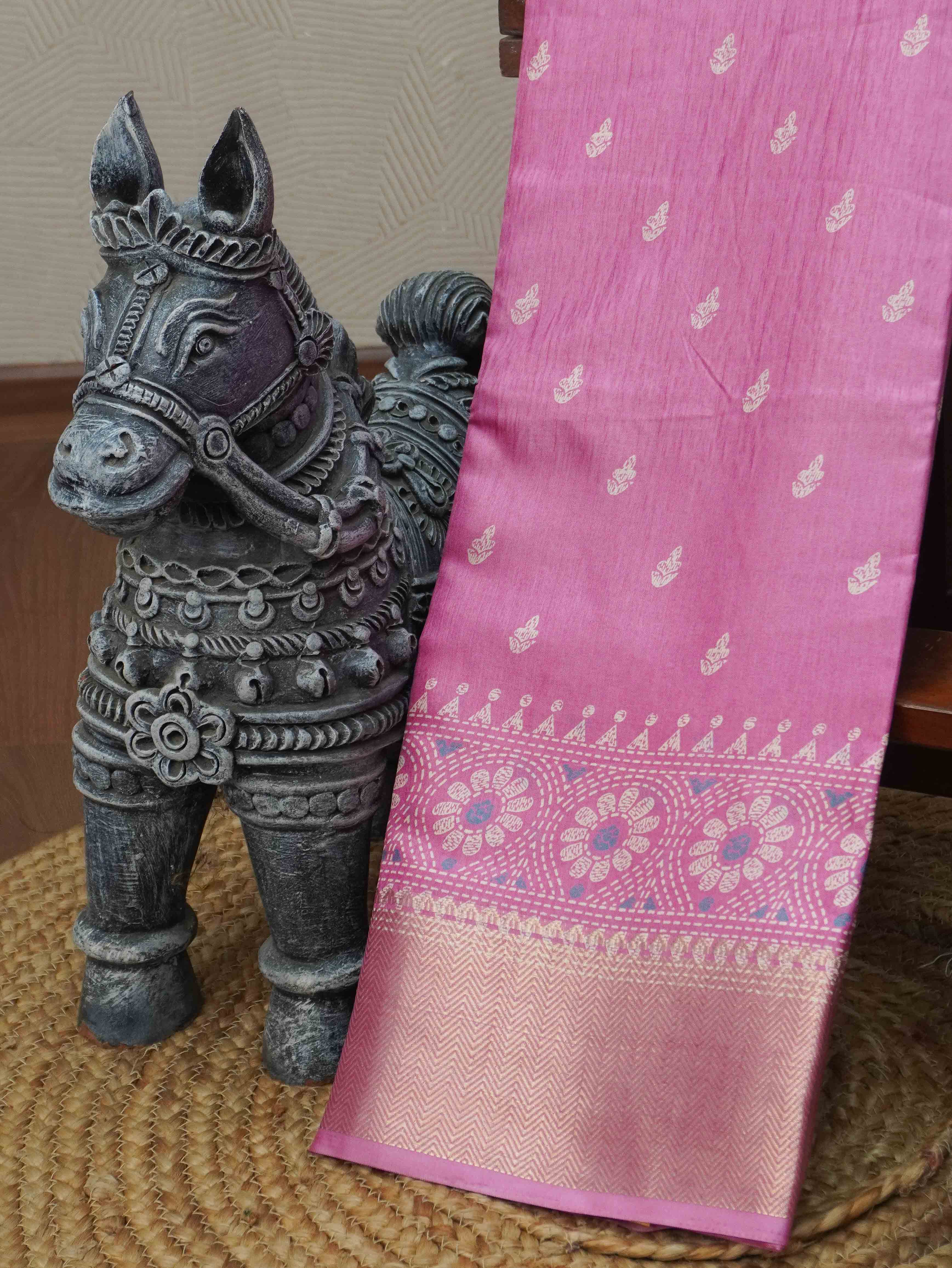 Printed Dola Saree | TTDS3397