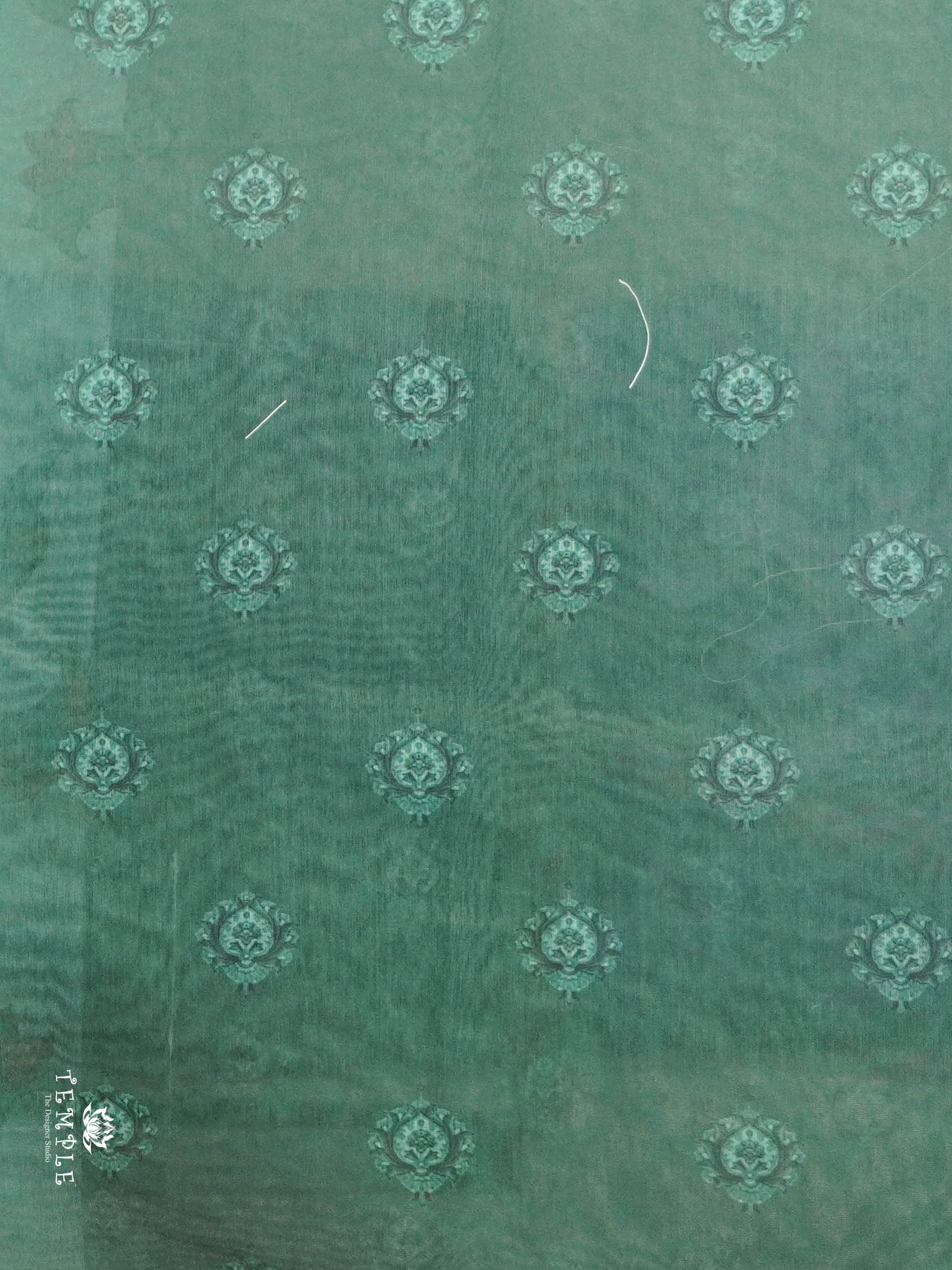 Cotton Saree With Kantha Stitches | TTDS2962