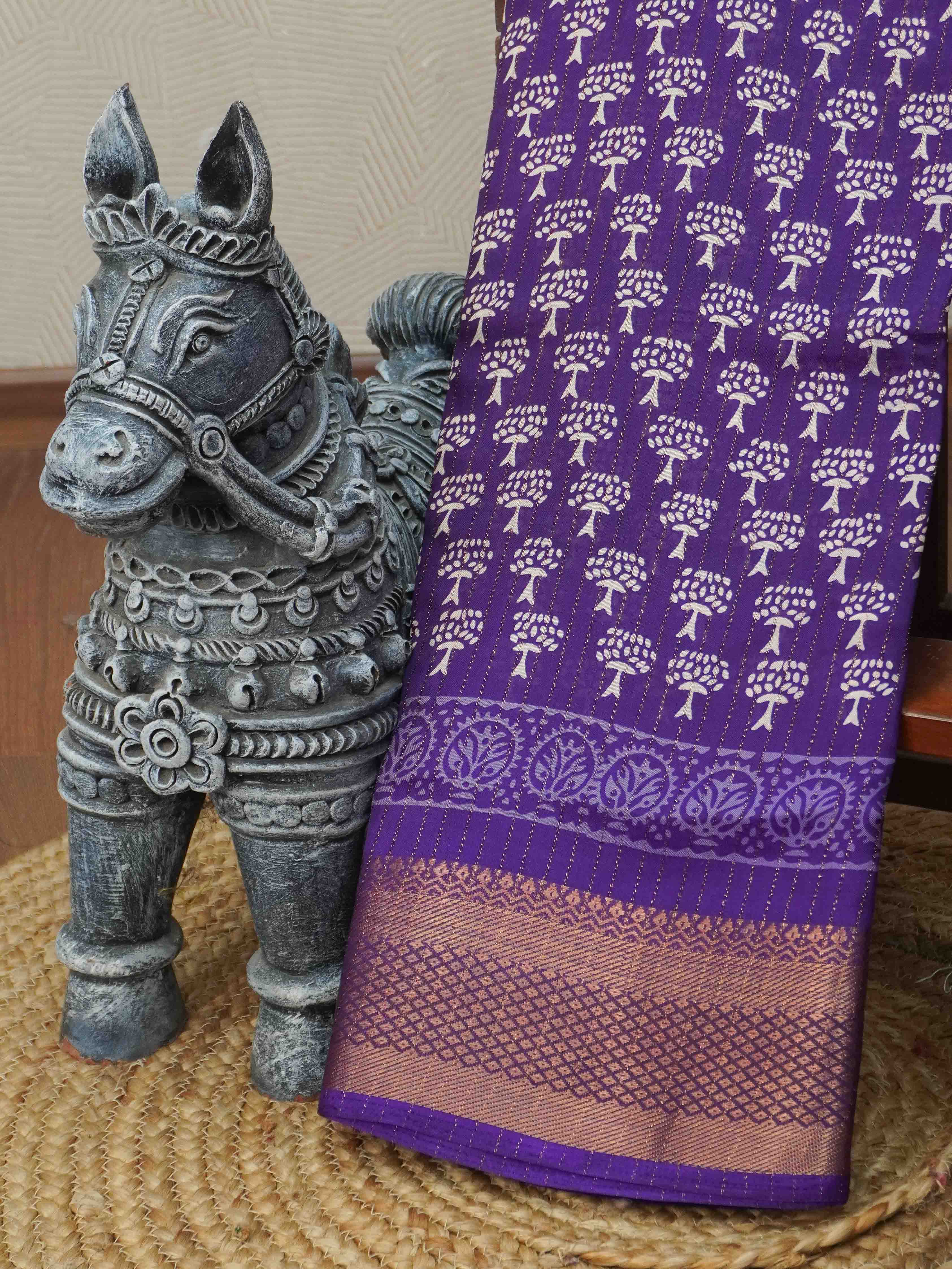 Printed Dola Saree | TTDS3403