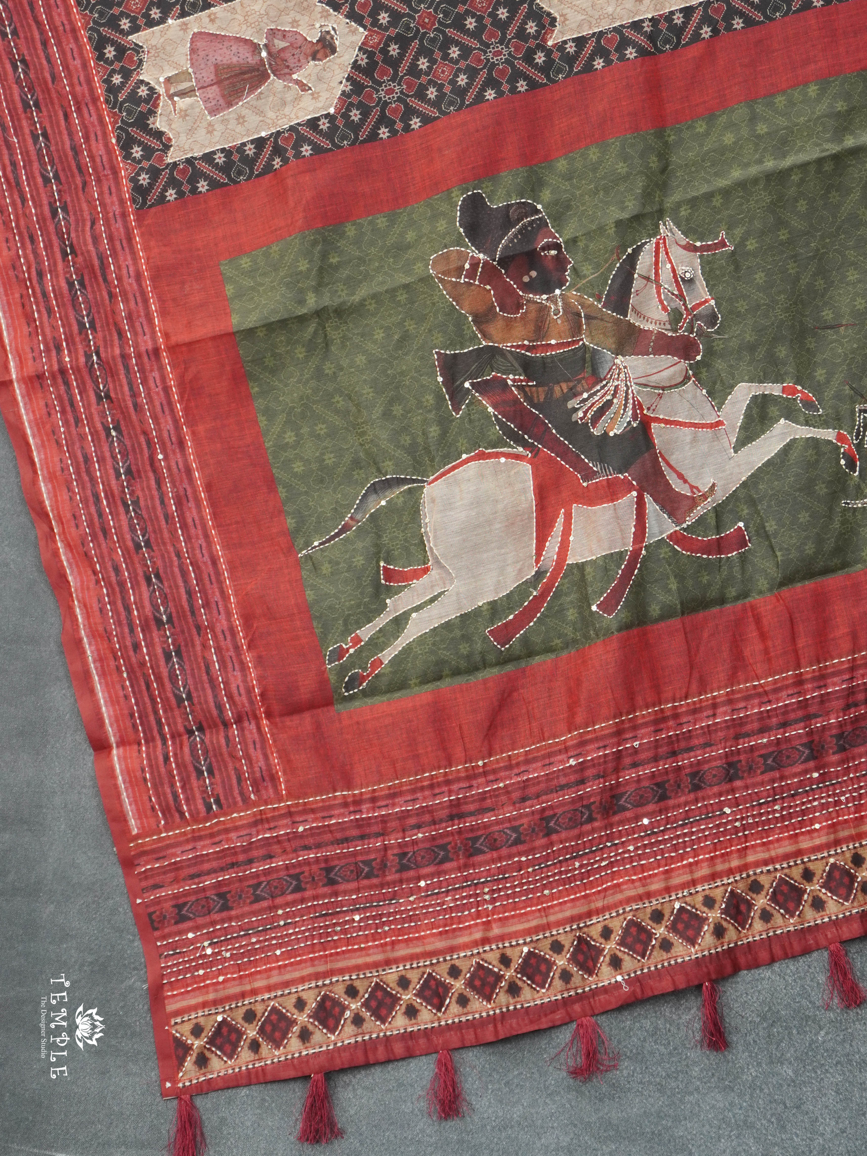 Kantha Work Saree | TTDS2961