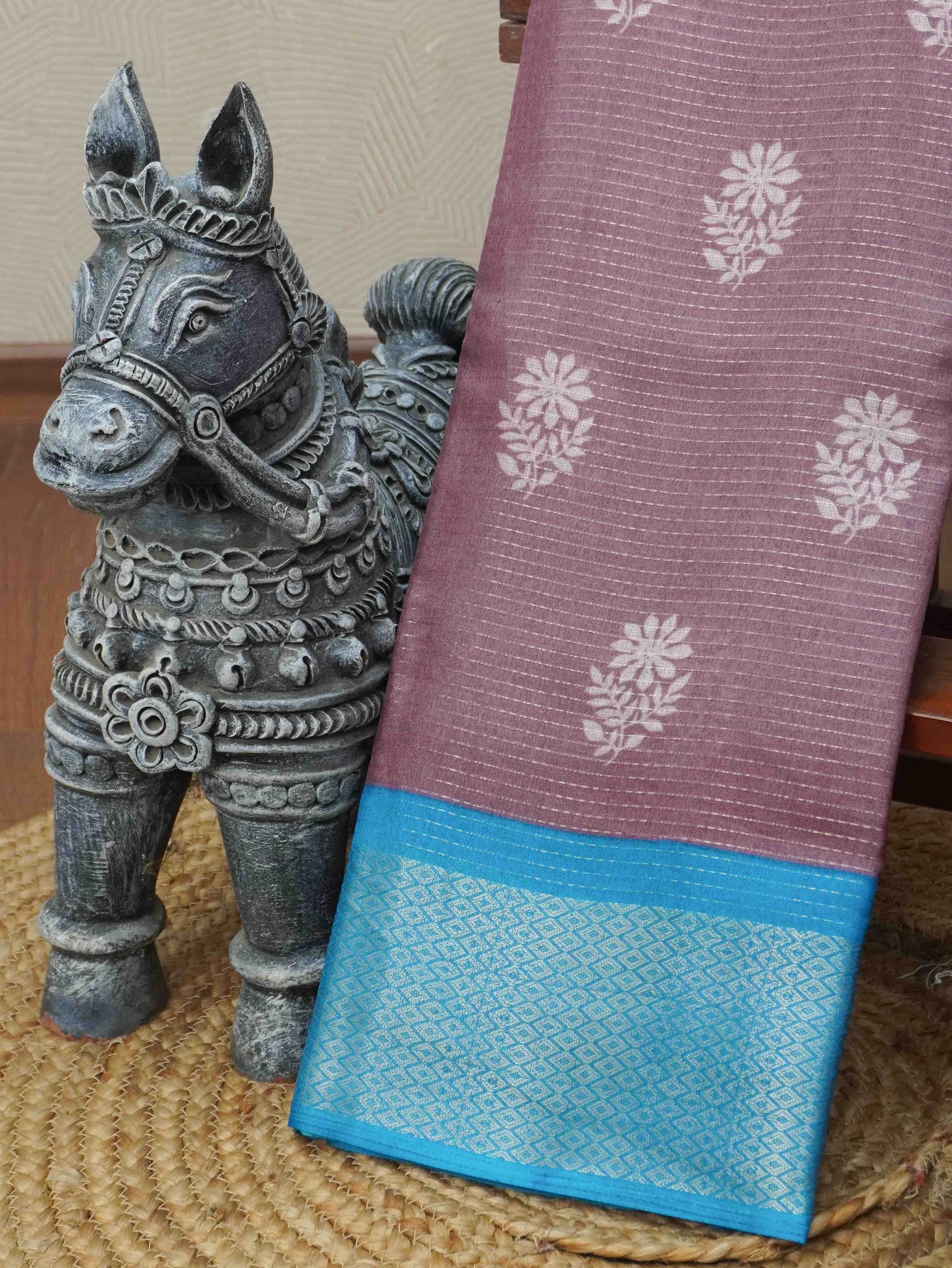 Printed Dola Saree | TTDS3404