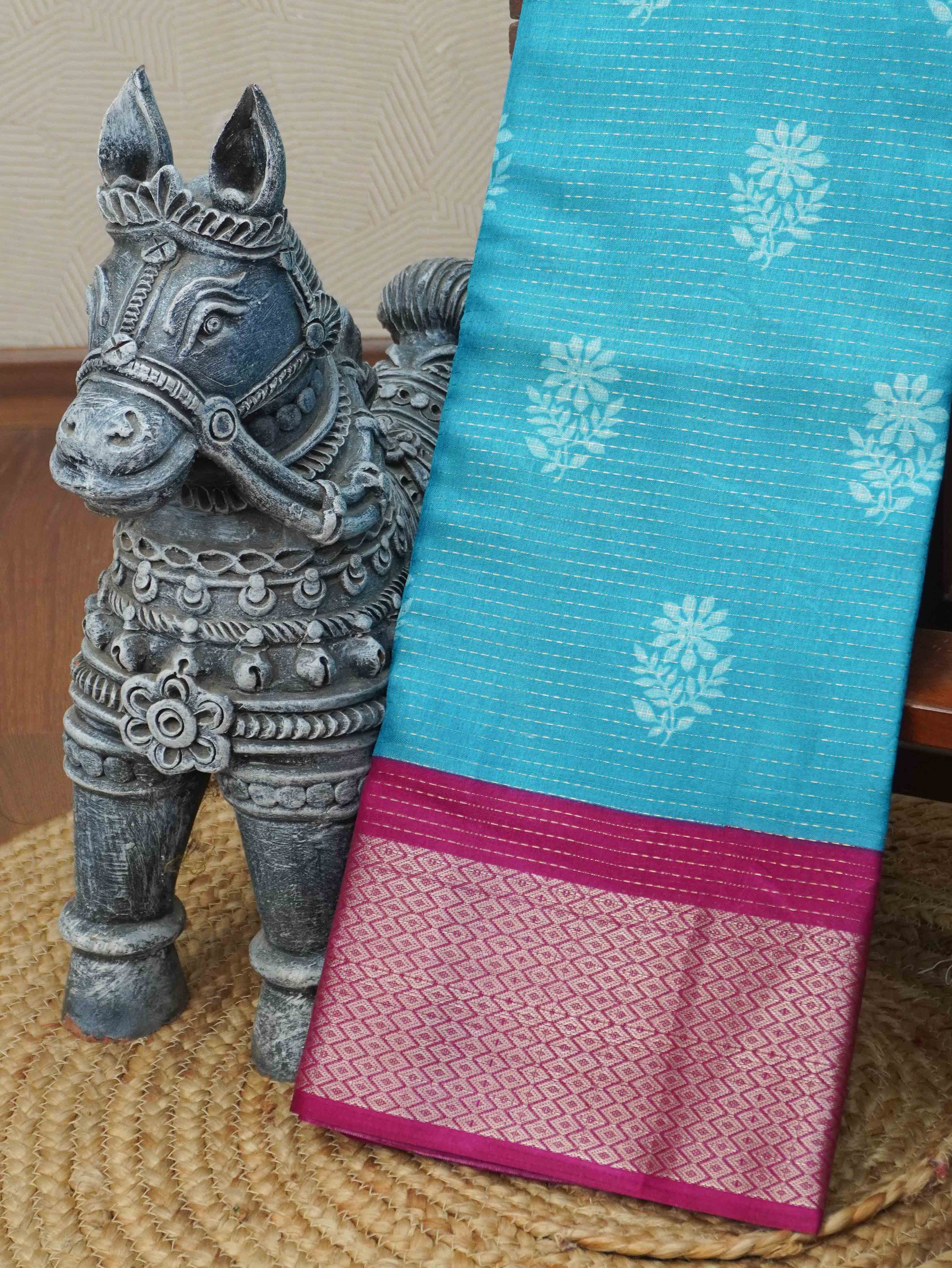 Printed Dola Saree | TTDS3404